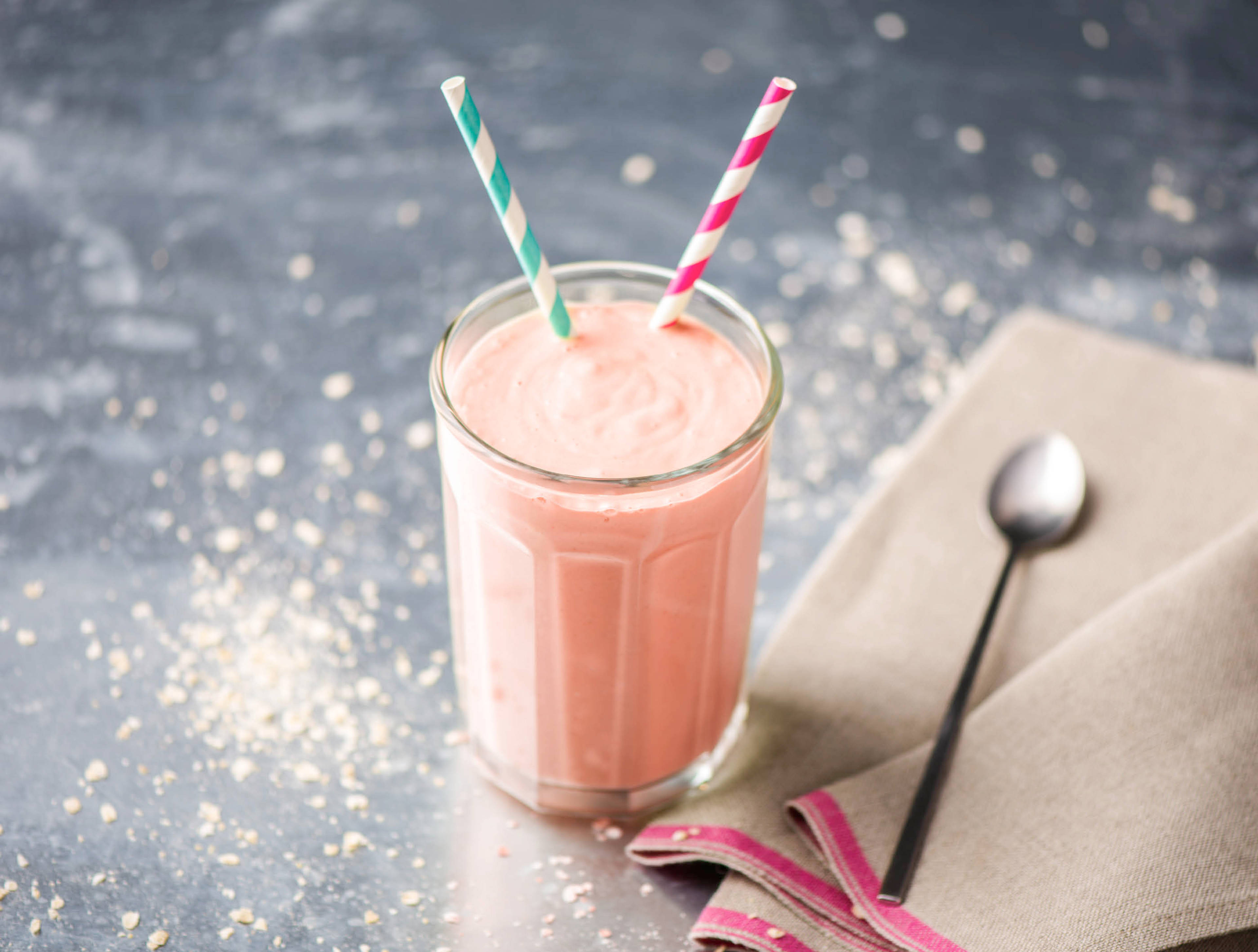Fruitsmoothie met havermout