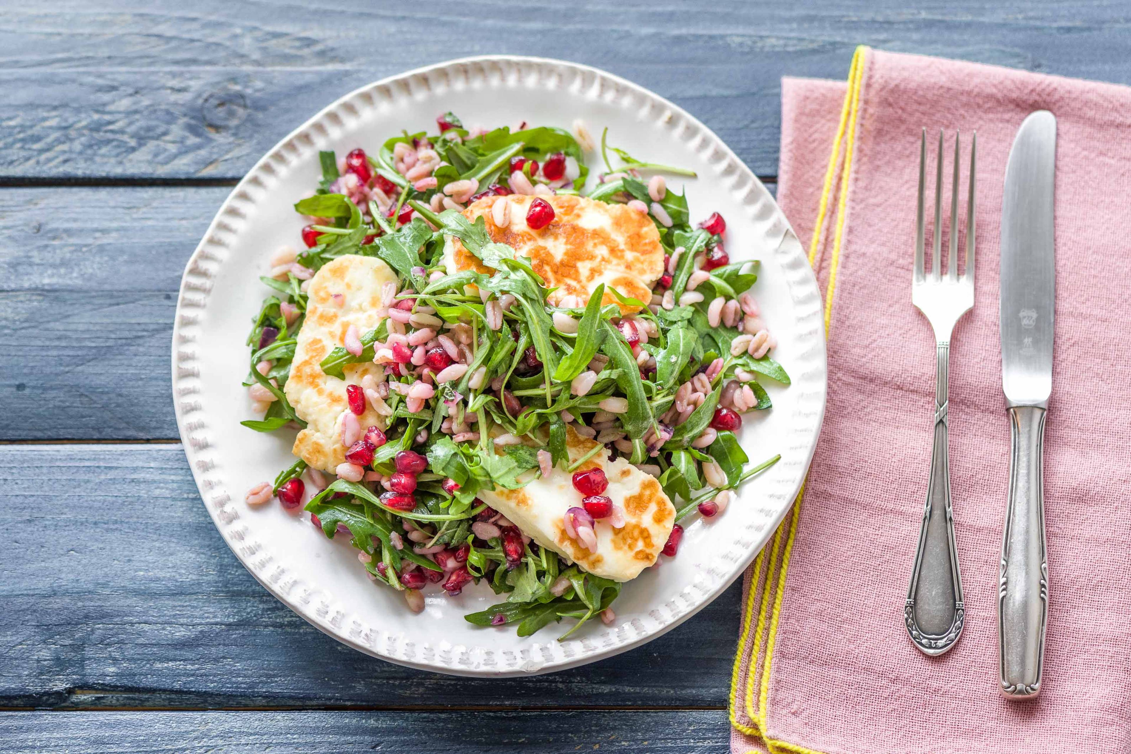 Jewelled Haloumi
