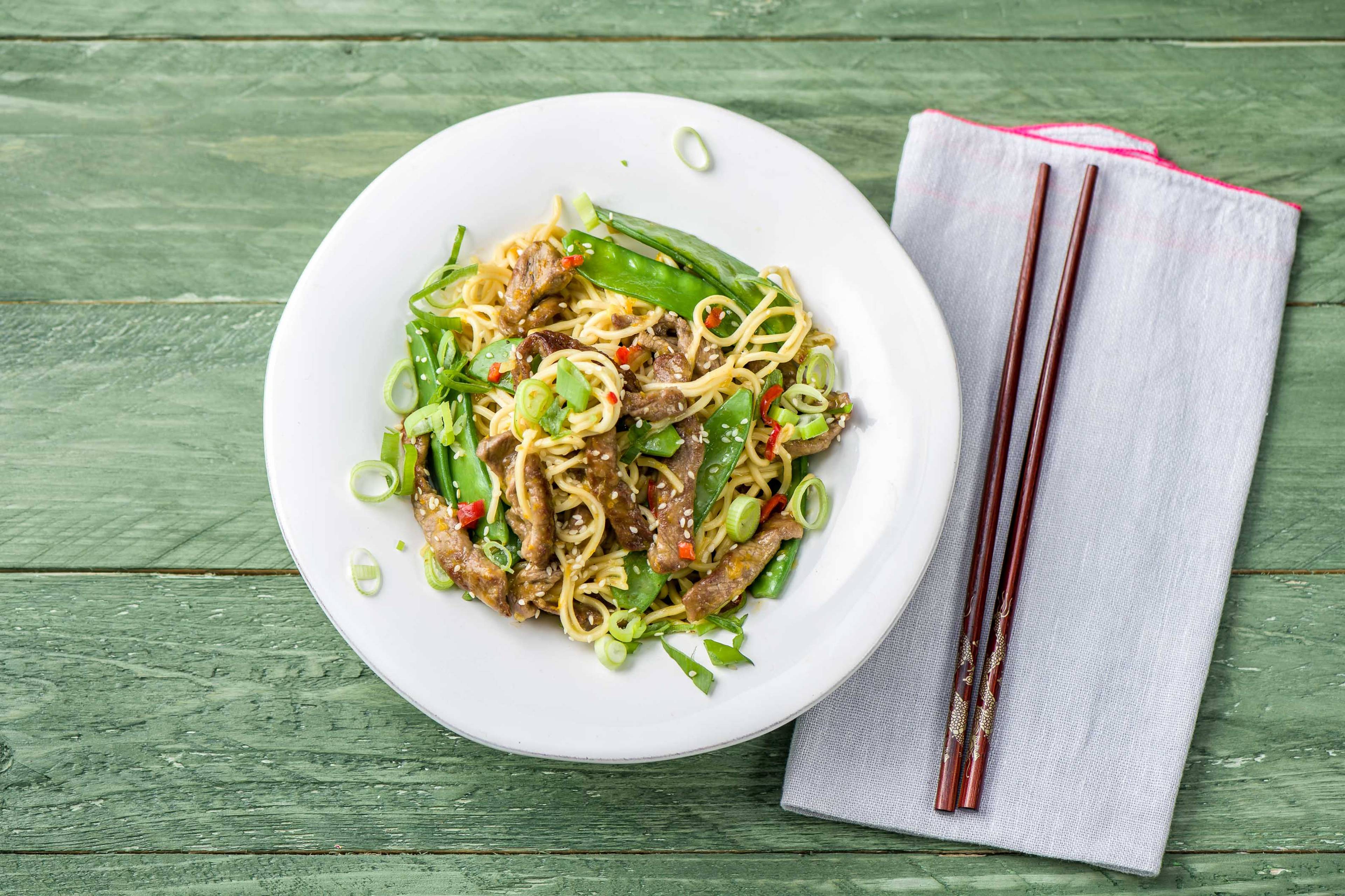 Nick ‘The Knife’s’ Zesty Orange Beef Stir Fry