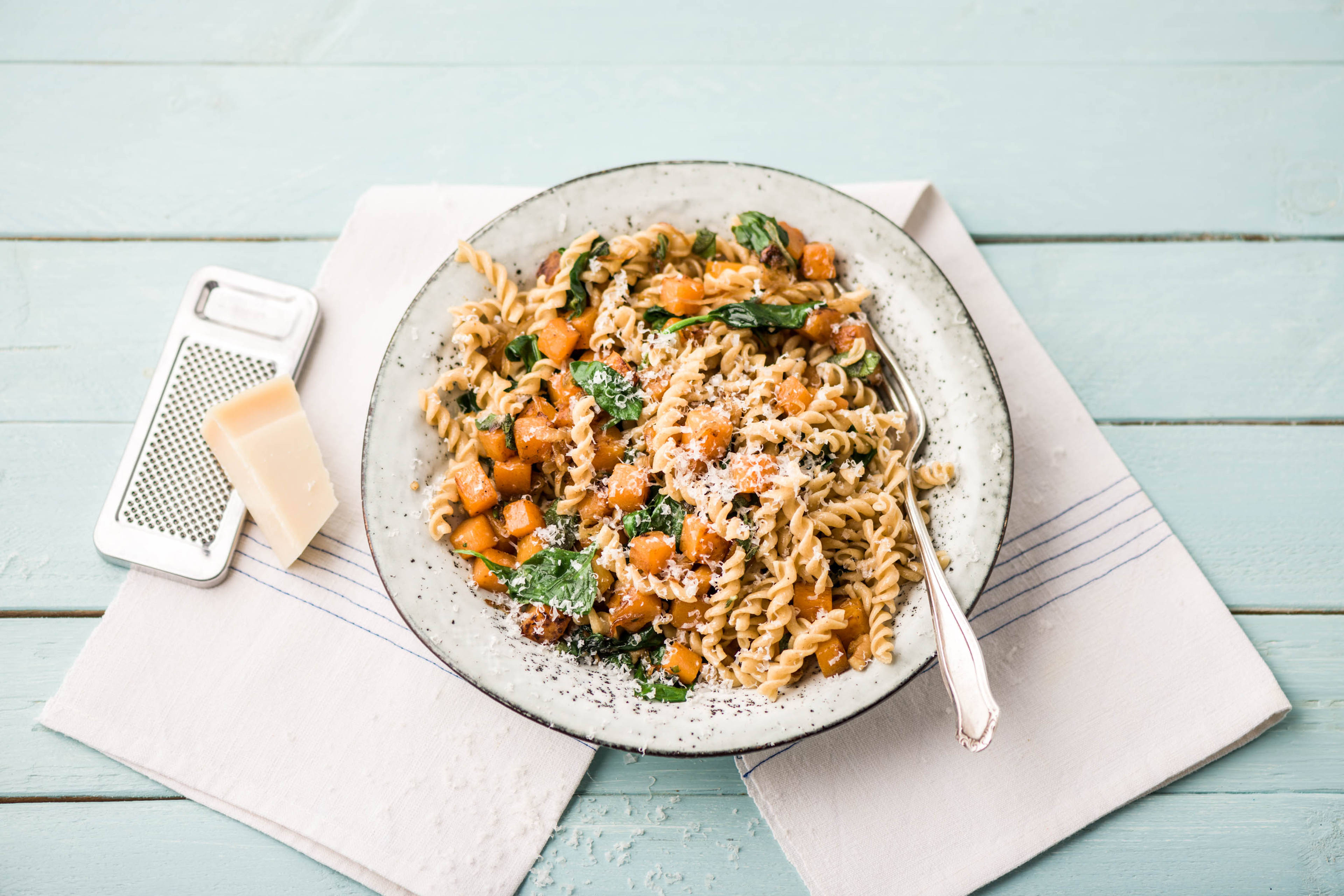 Family Bacon, Pumpkin & Sage Pasta