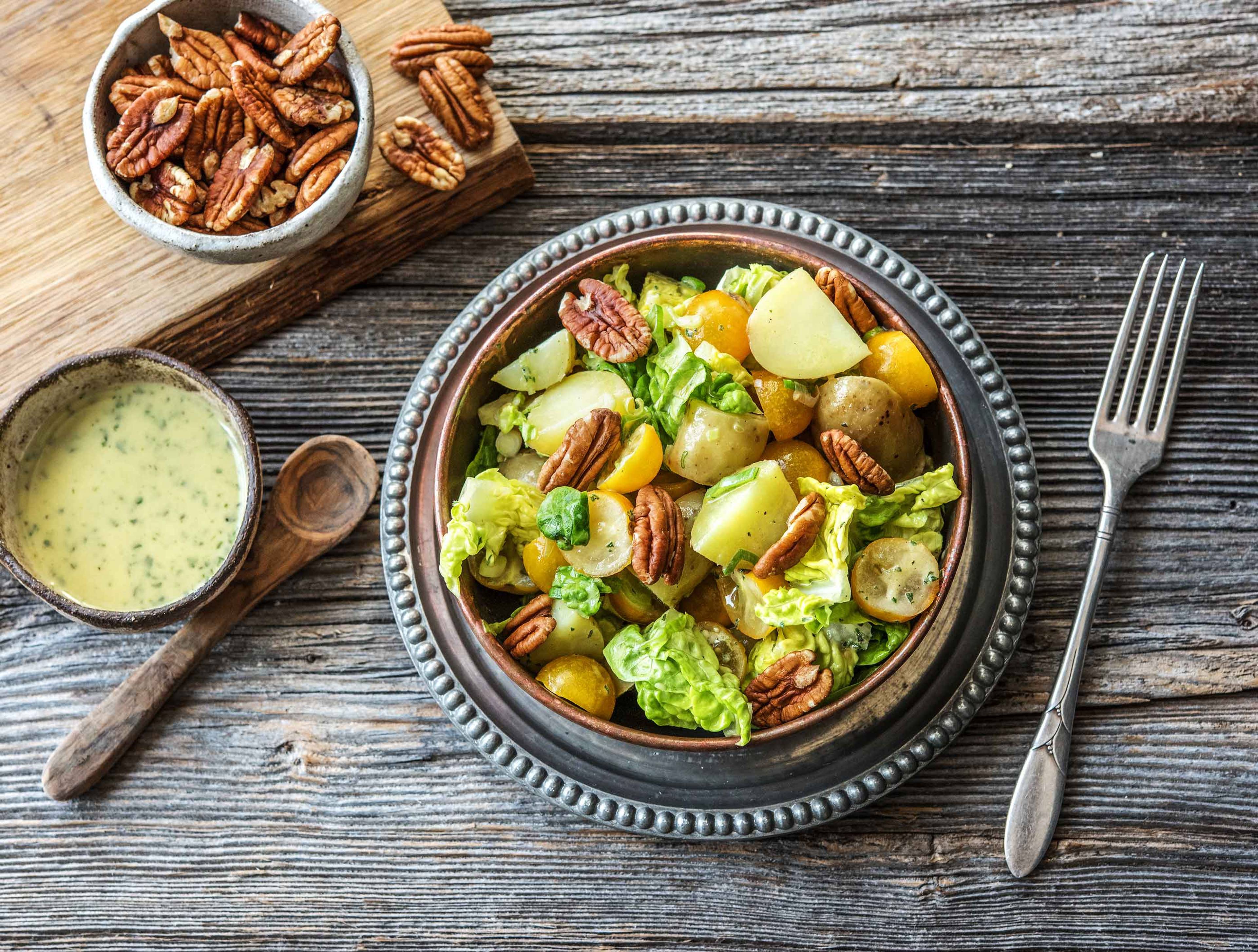 Salade estivale de grenailles