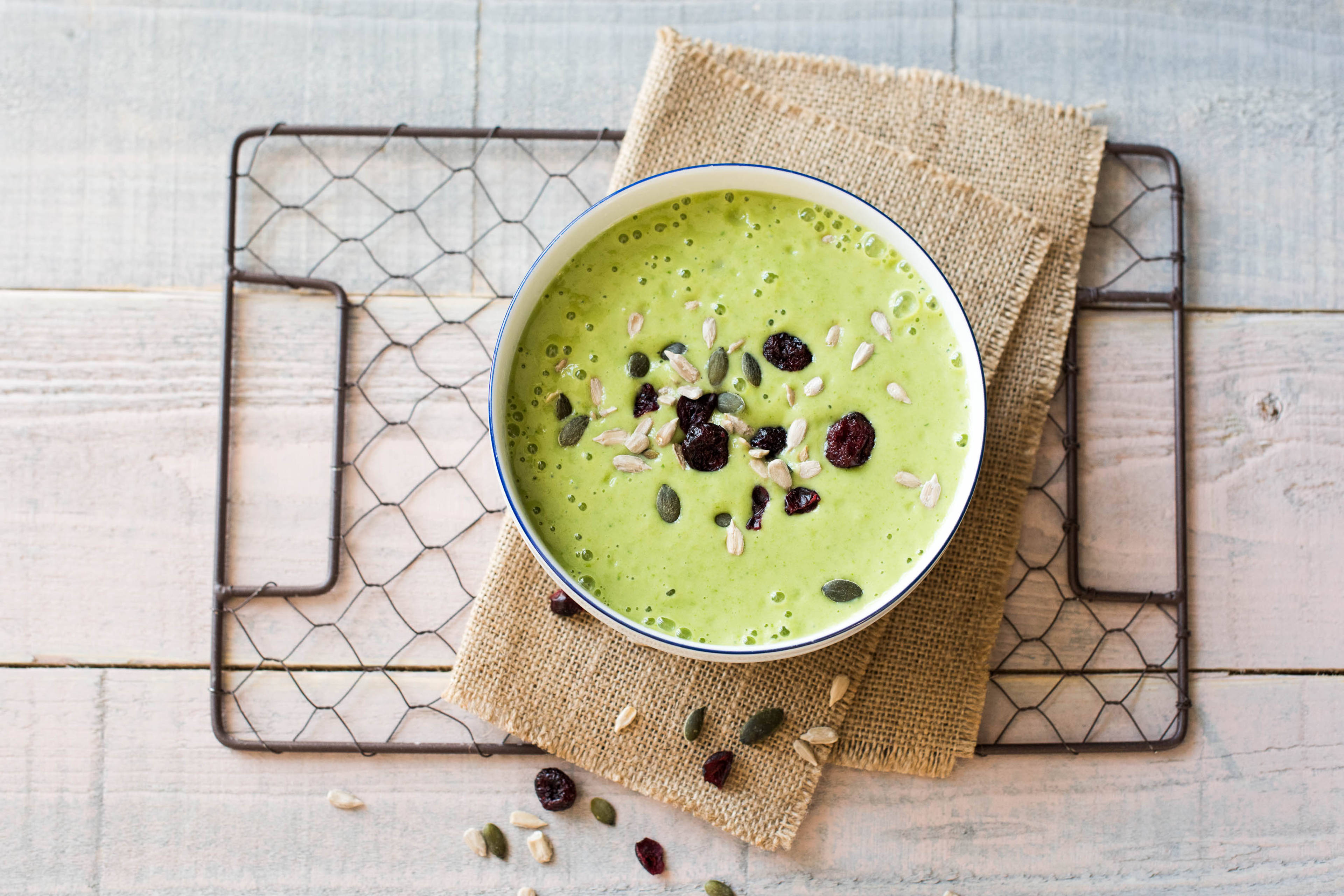 Smoothiebowl met ananas