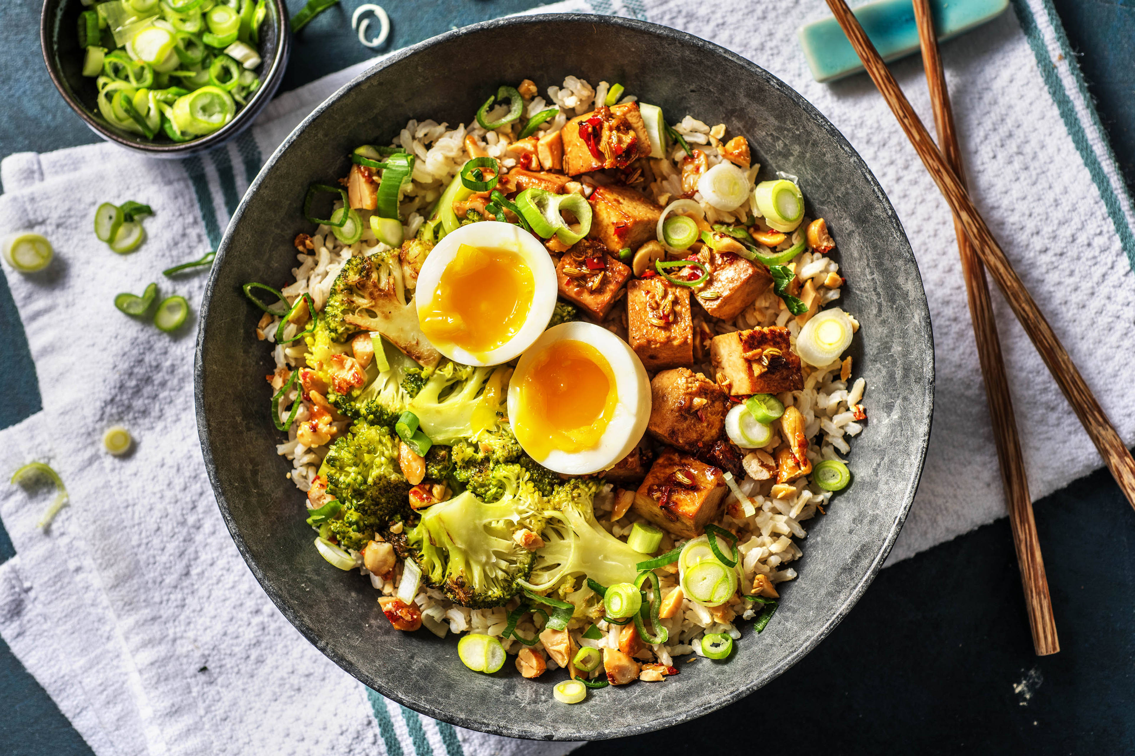 Tofu mariné