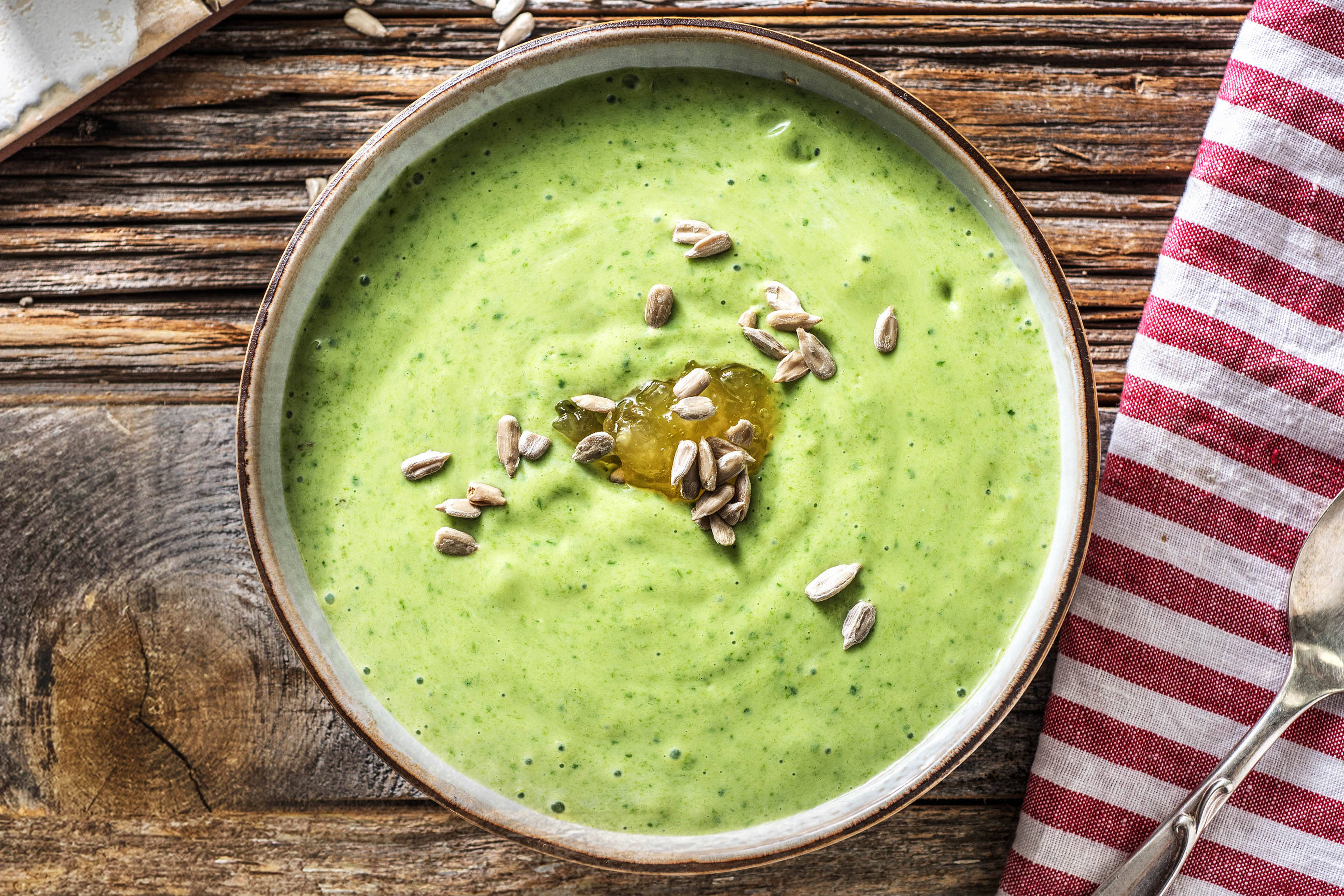 Smoothie banane-épinards