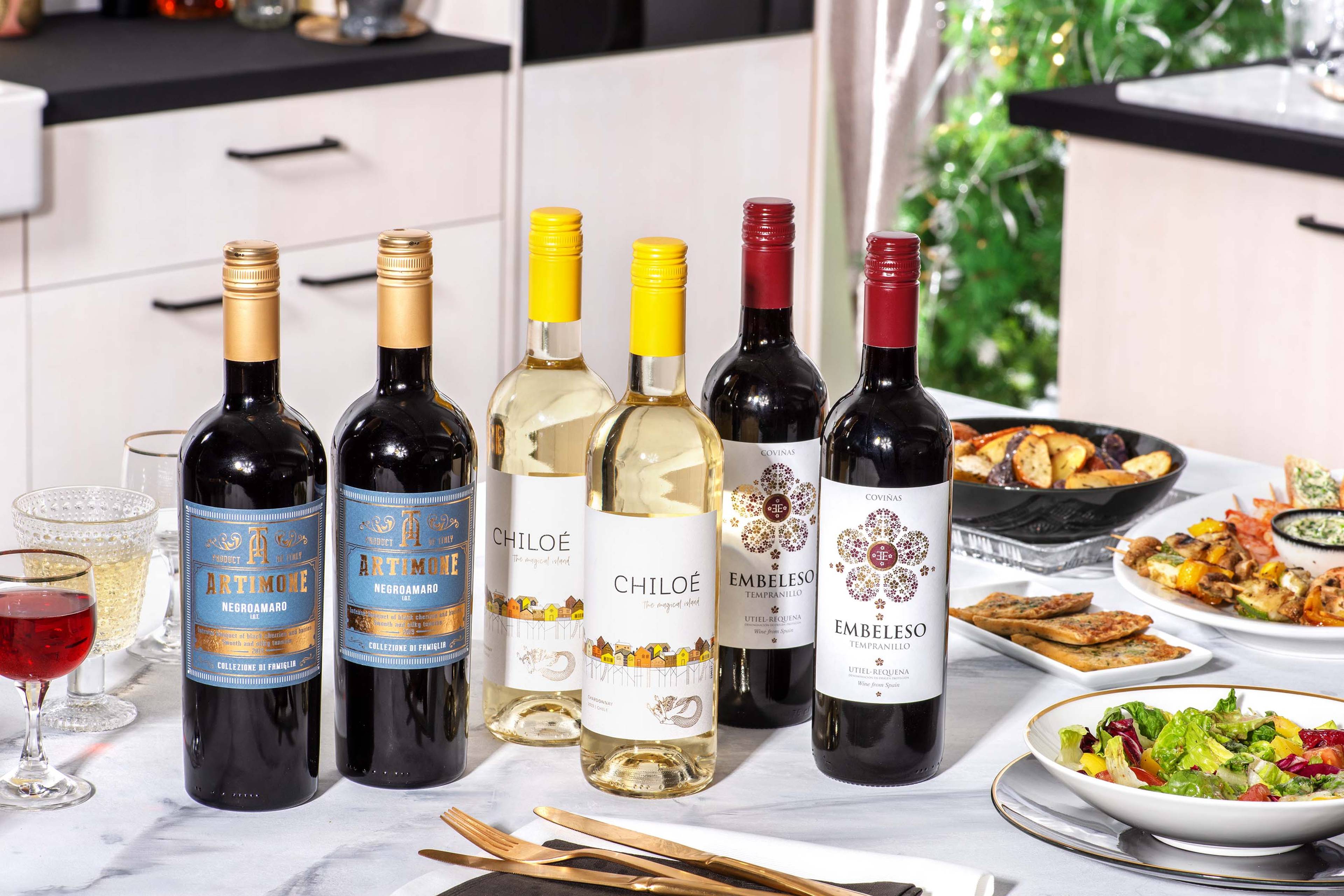 Wijn bij de Gourmetbox