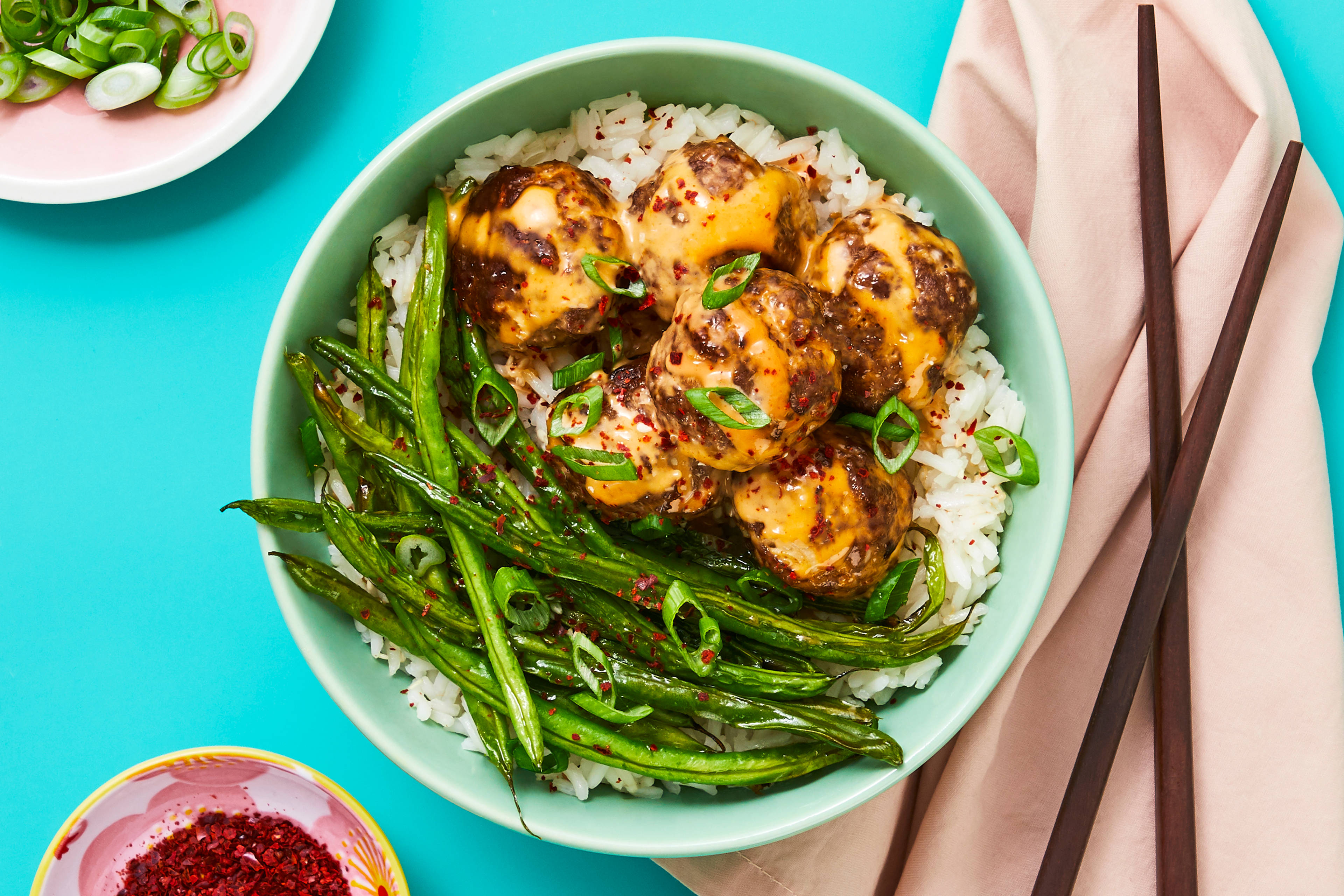 Firecracker Pork Meatballs