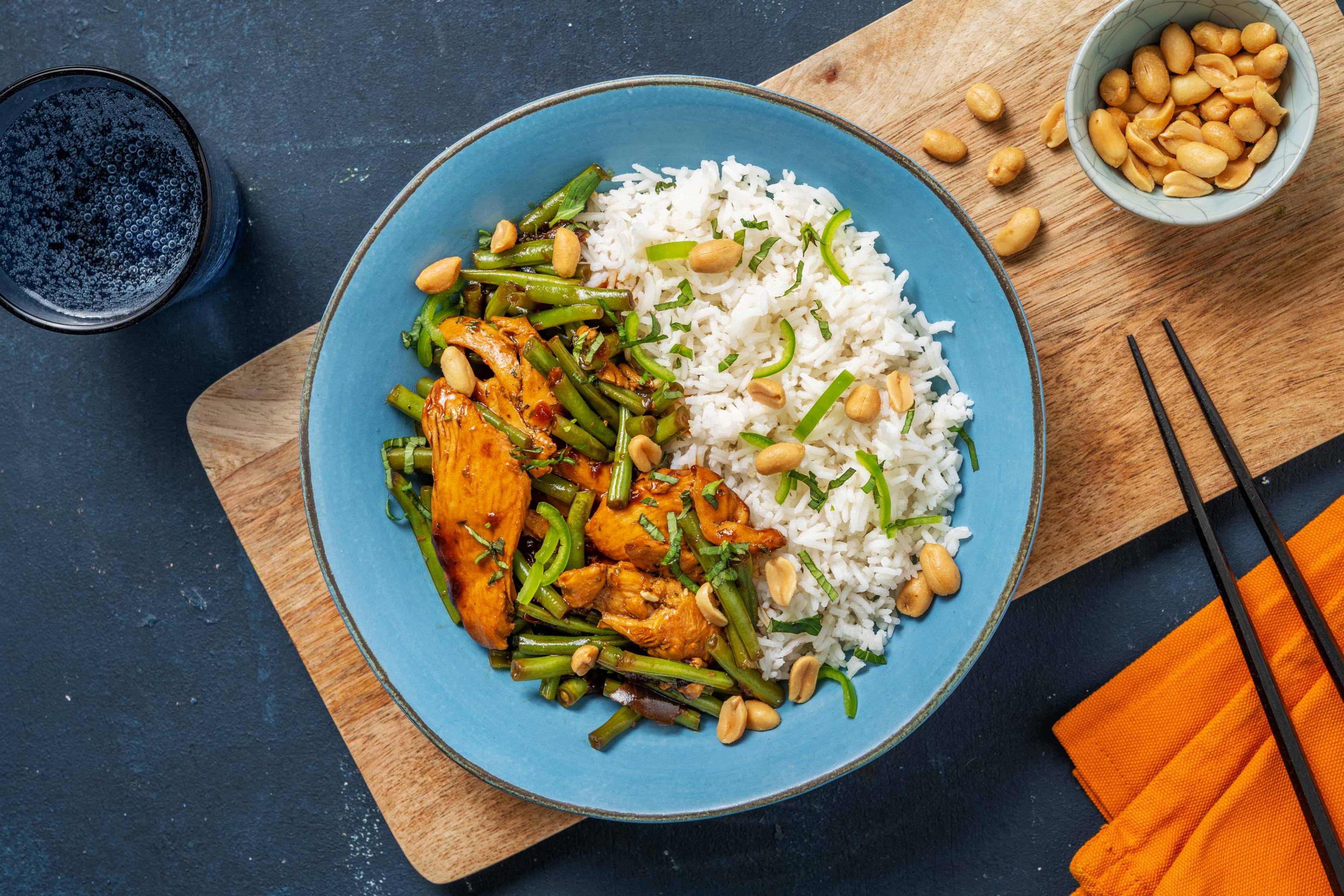 Thai-Basilikum Stir Fry nach Art Pad Kra Pao!