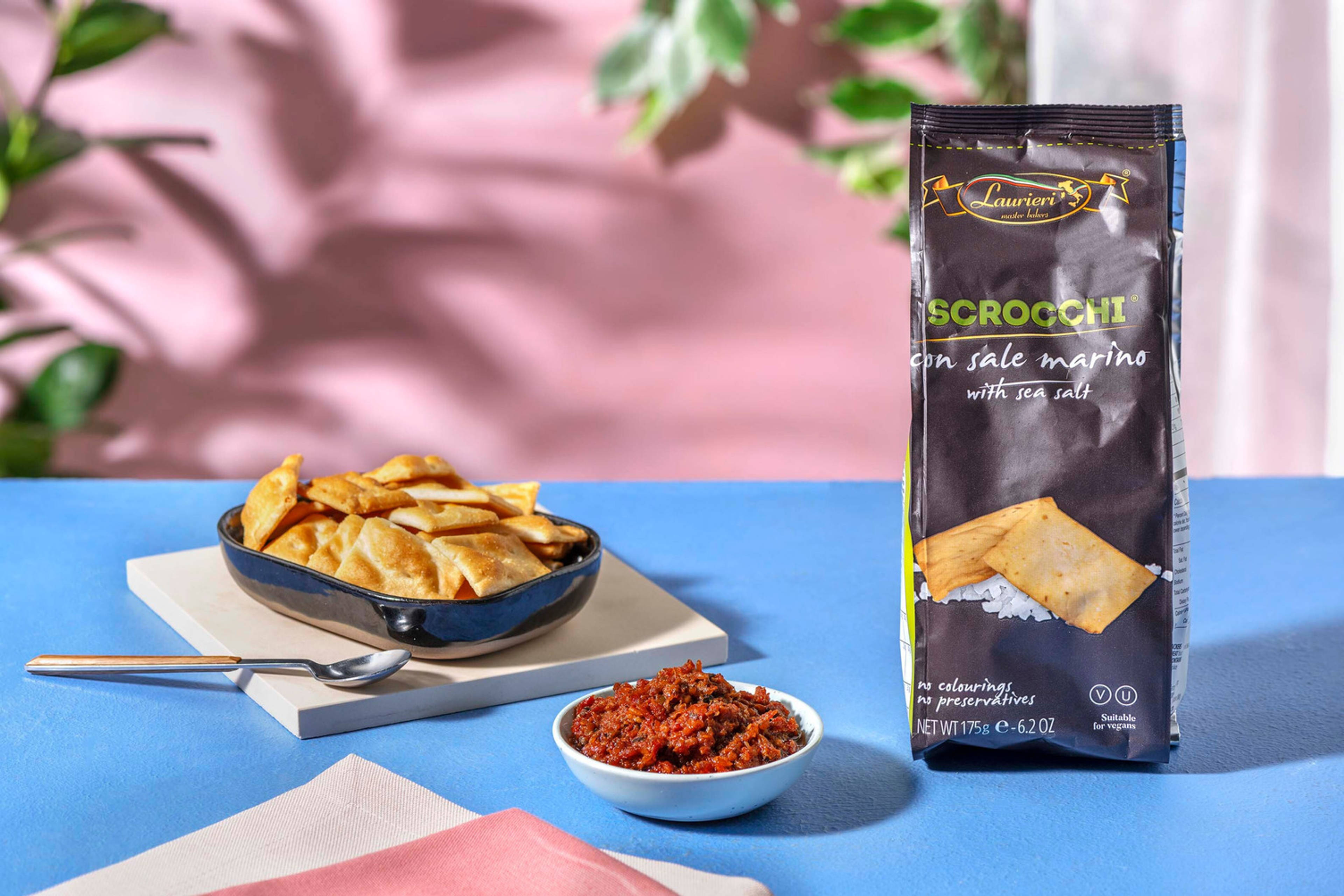 Dip duo | Scrocchi & tapenade formaggio en extra