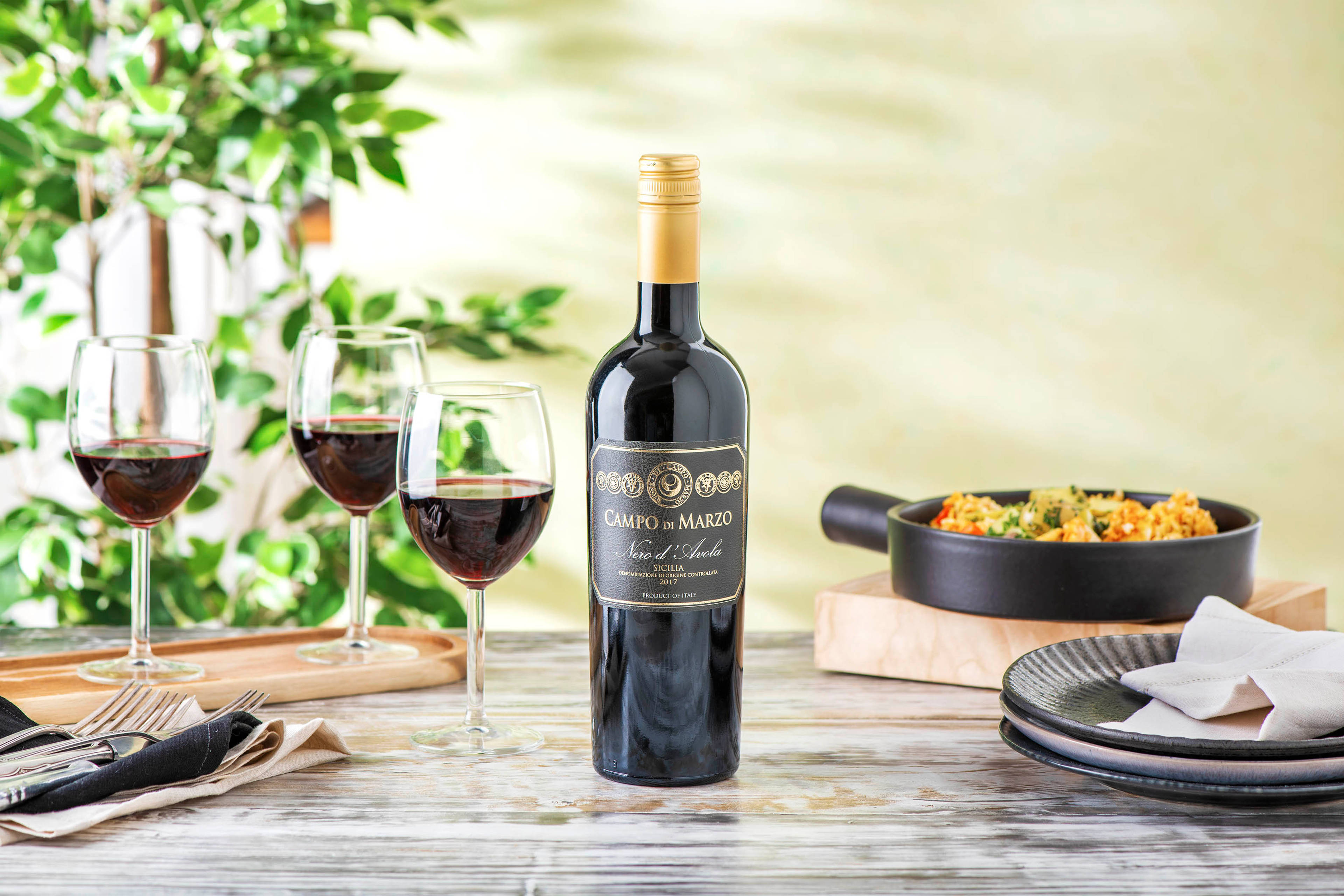 Campo di Marzo Nero d'Avola (Italië) als extra