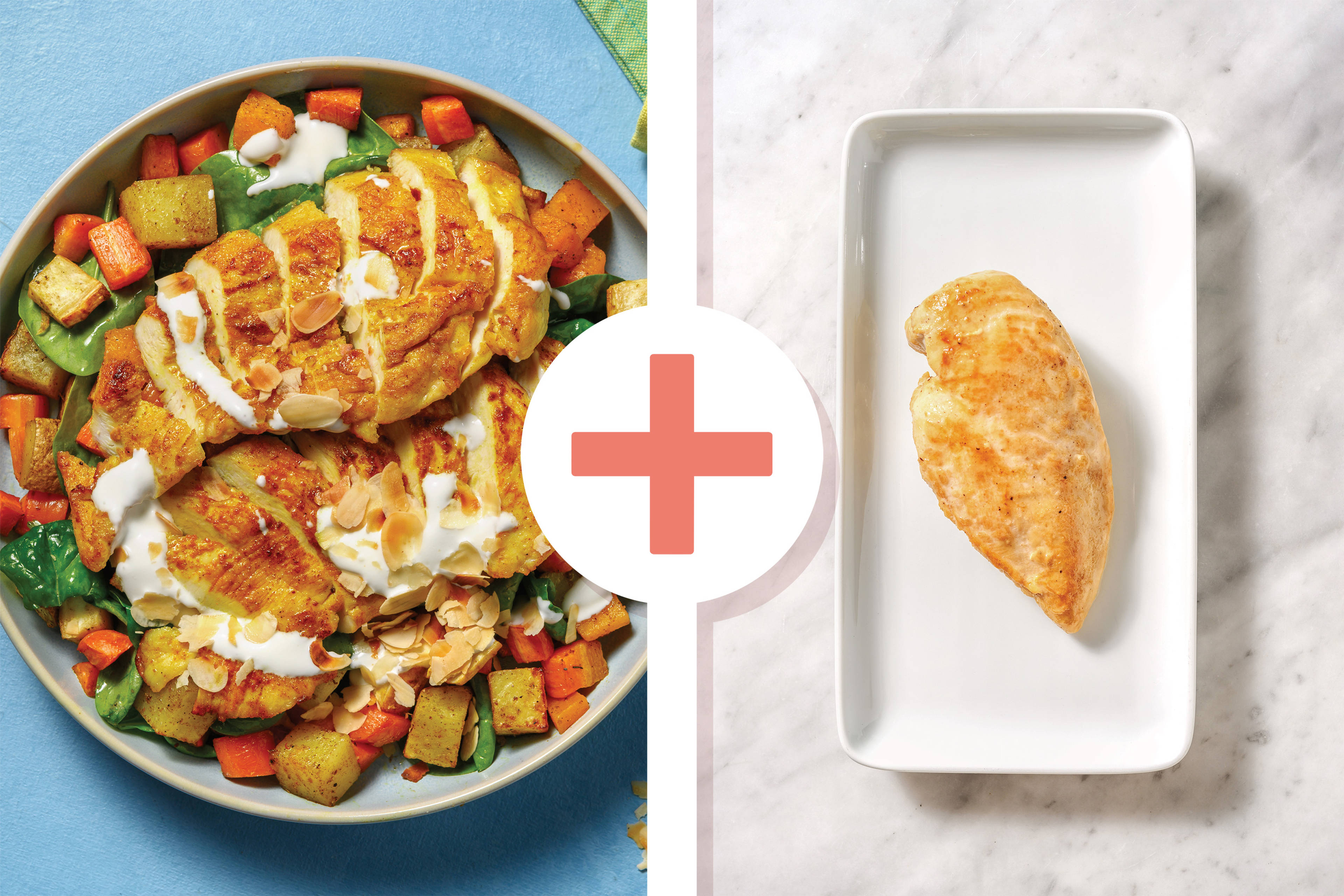 Double Chermoula-Spiced Chicken & Garlic Yoghurt