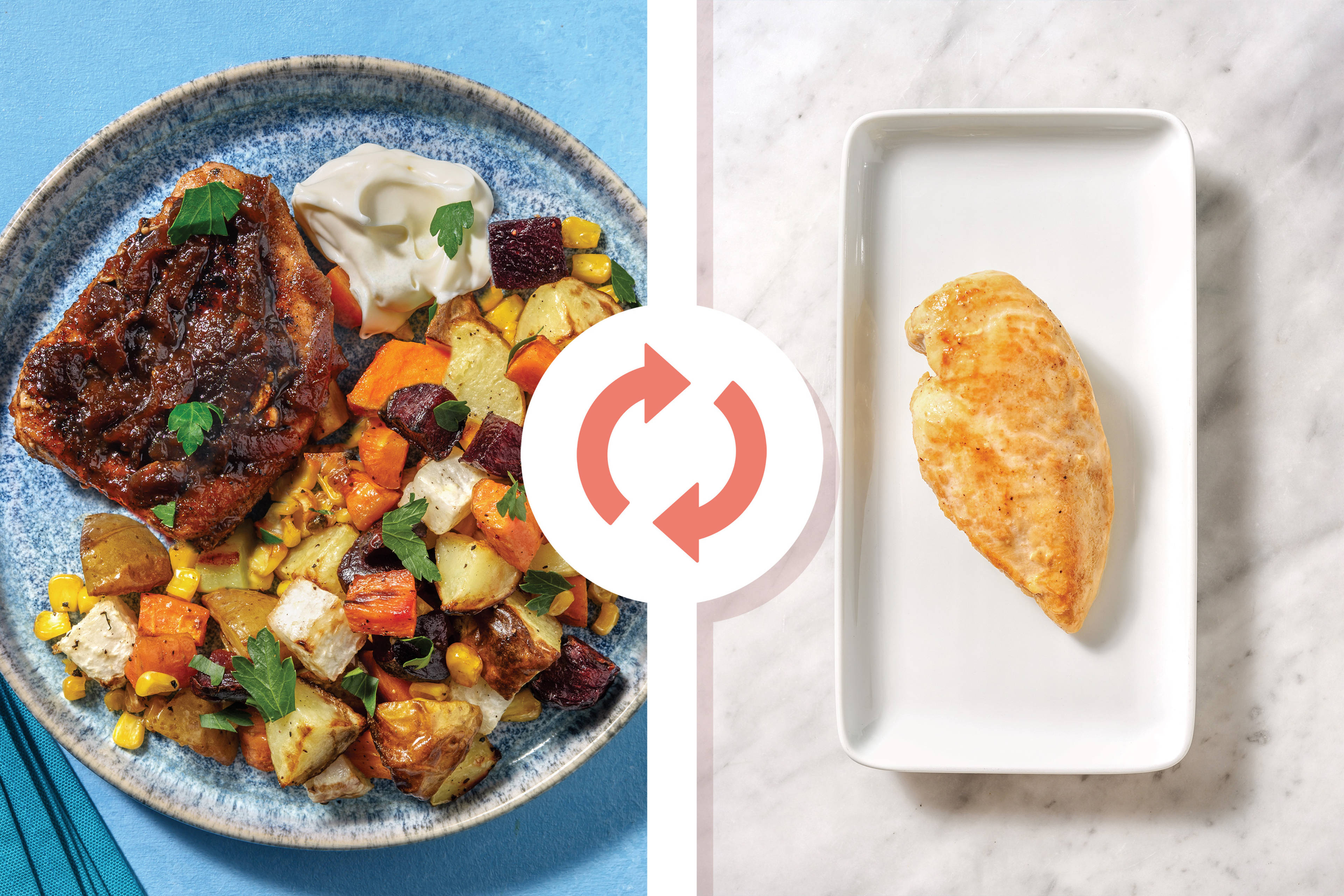 Easy Tex-Mex Chicken & Onion Chutney Glaze