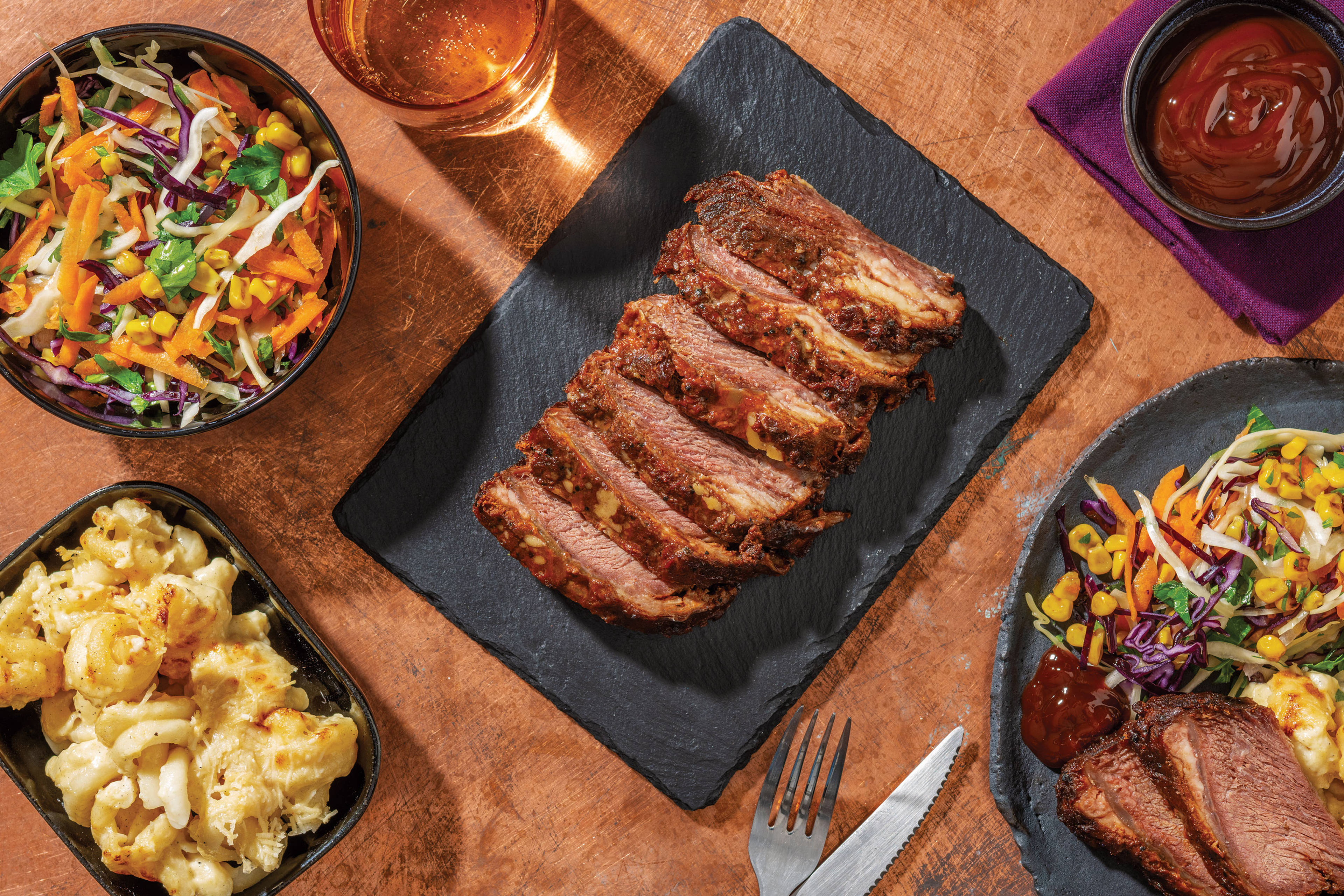 Texan-Style BBQ Beef Brisket Feast