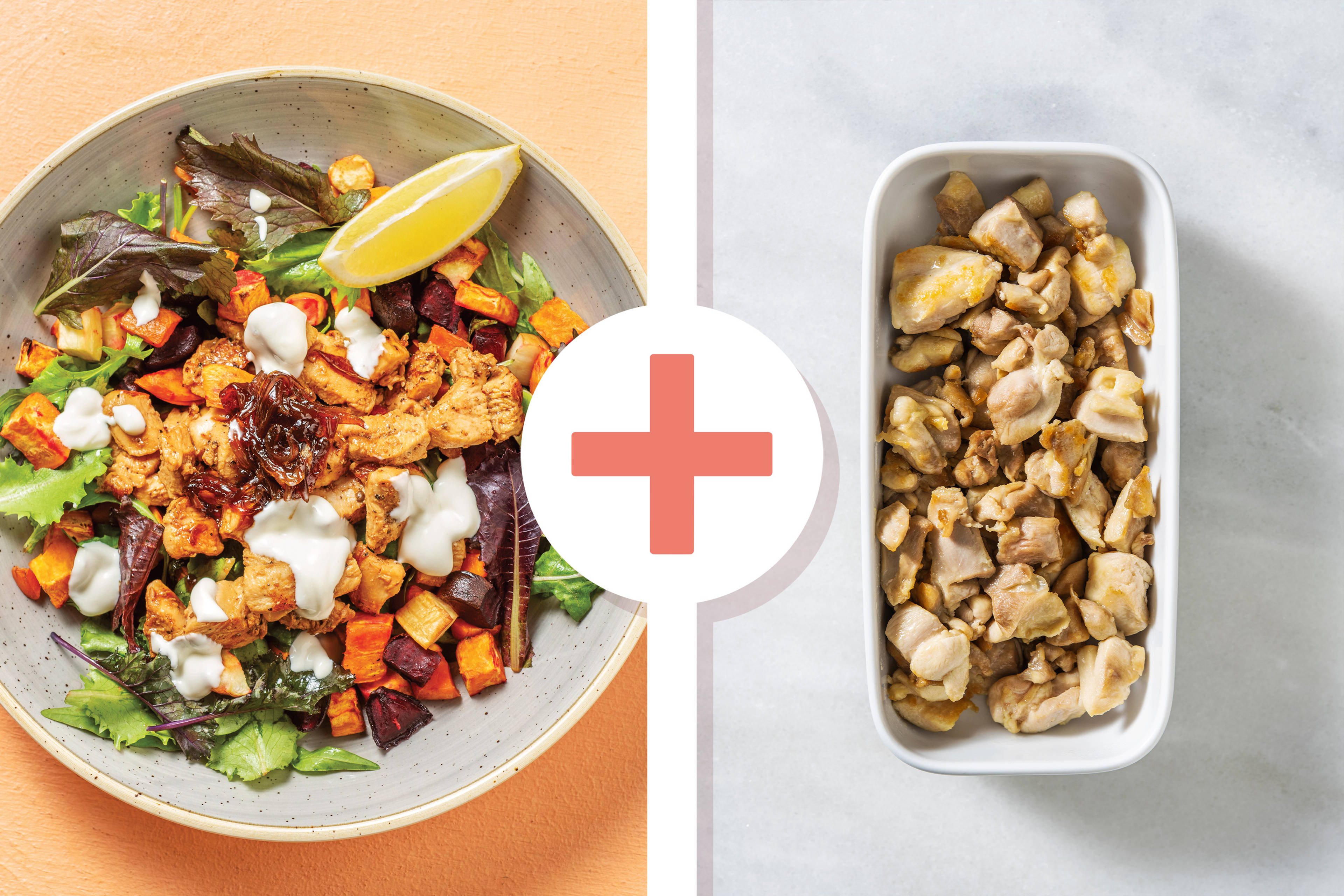 Double Lemon Pepper Chicken & Honey Yoghurt