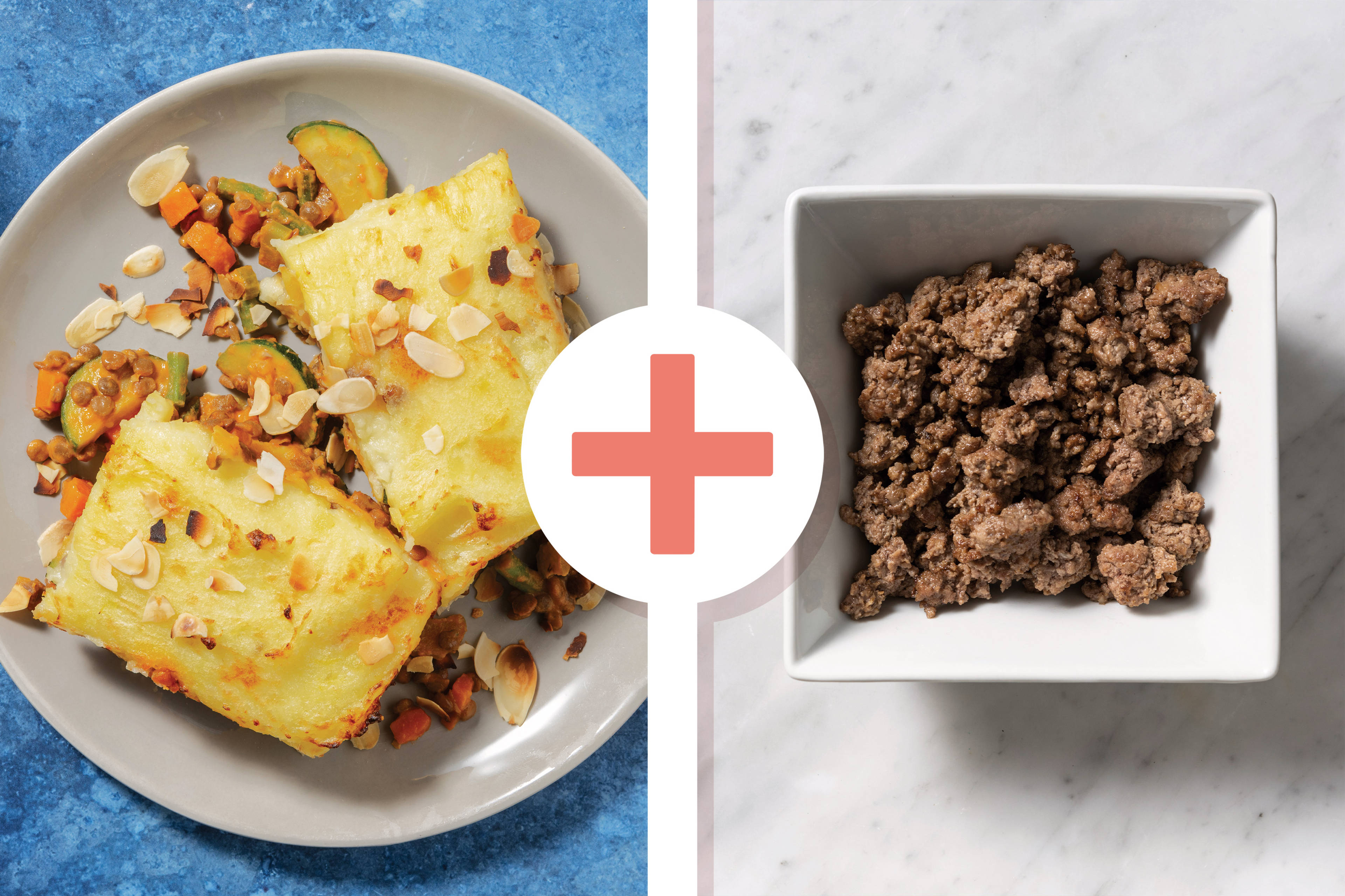 Moroccan Lentil, Veggie & Plant-Based Mince Pie