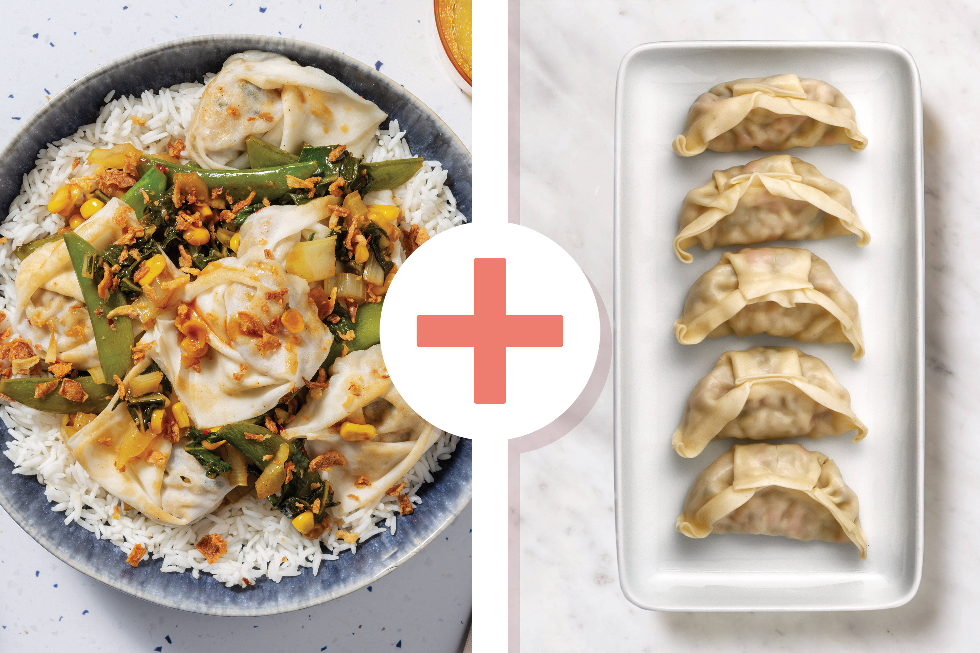 Double Sweet Chilli & Oyster Sauce Prawn Wontons