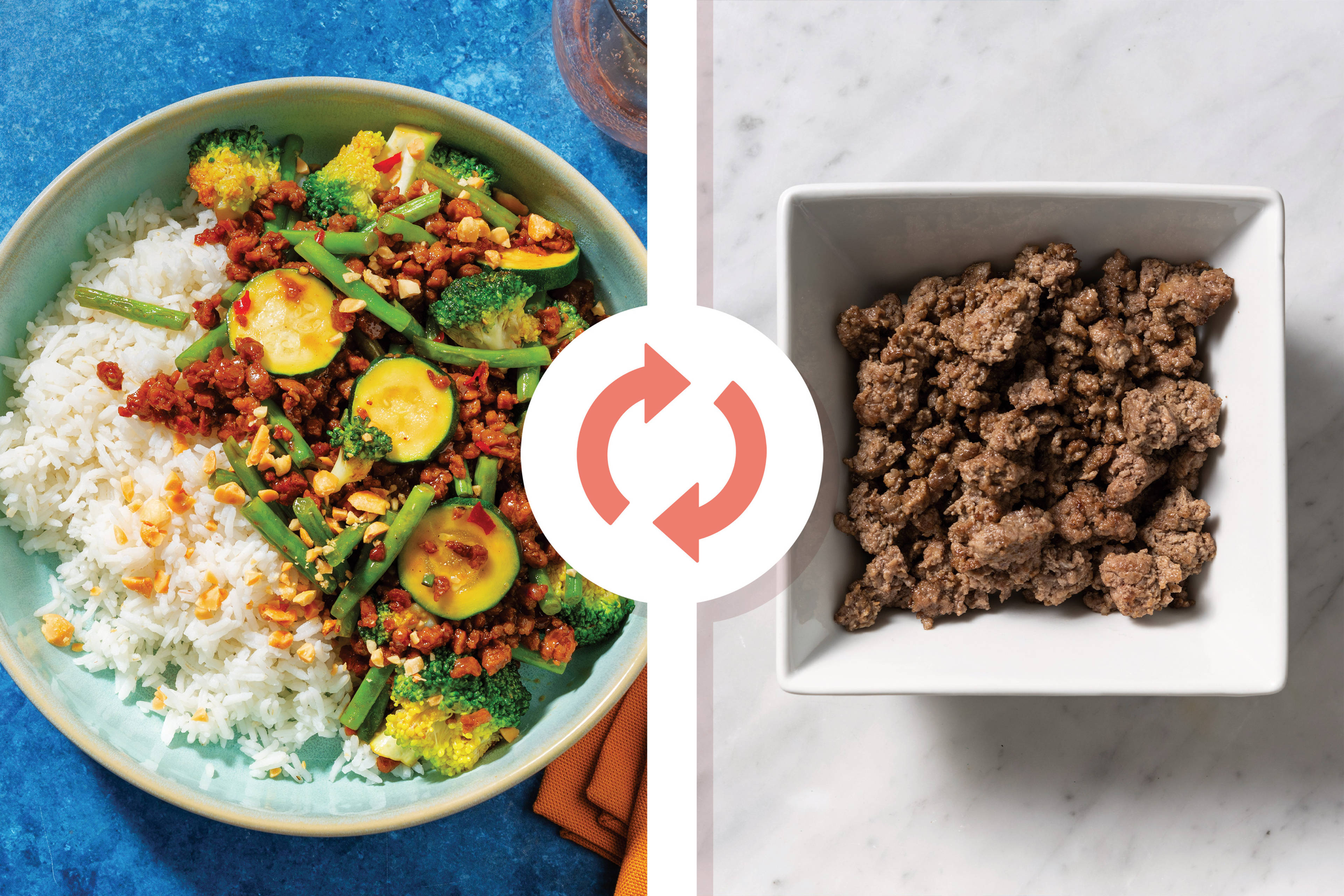Beef Mince & Veggie Stir Fry