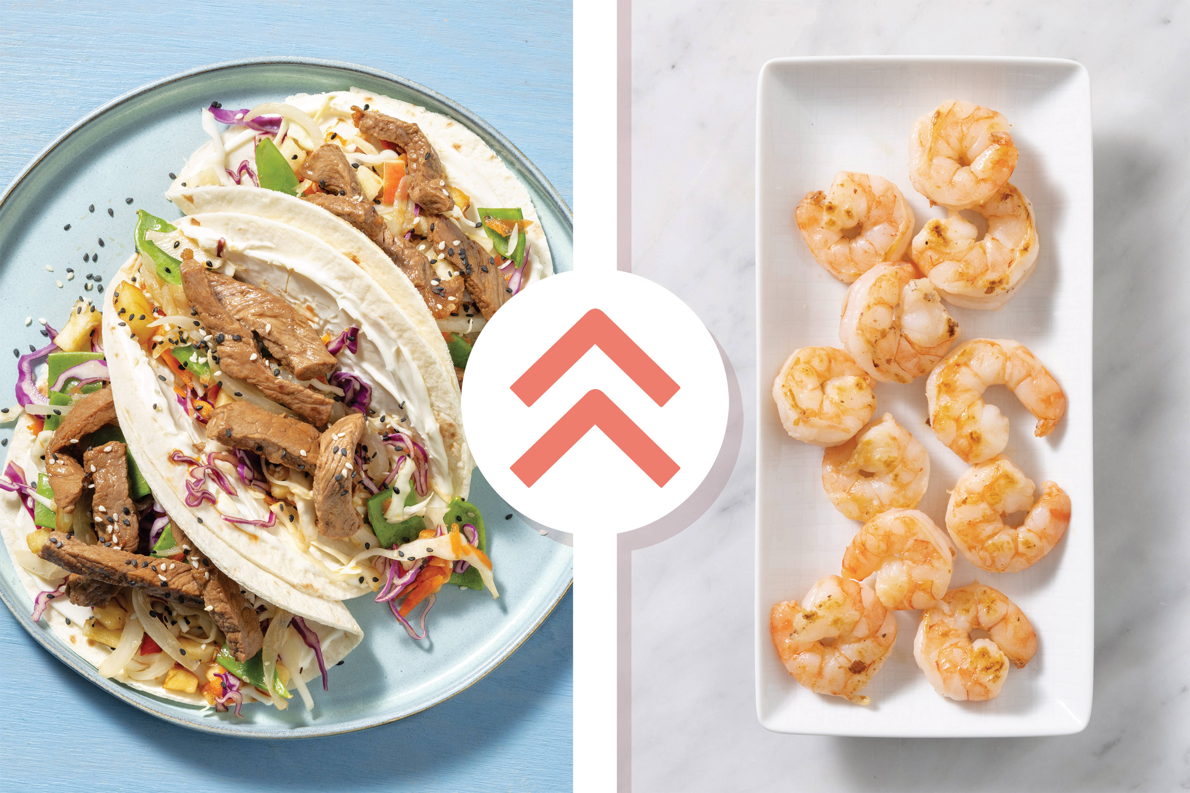 Japanese-Style Prawn Tacos