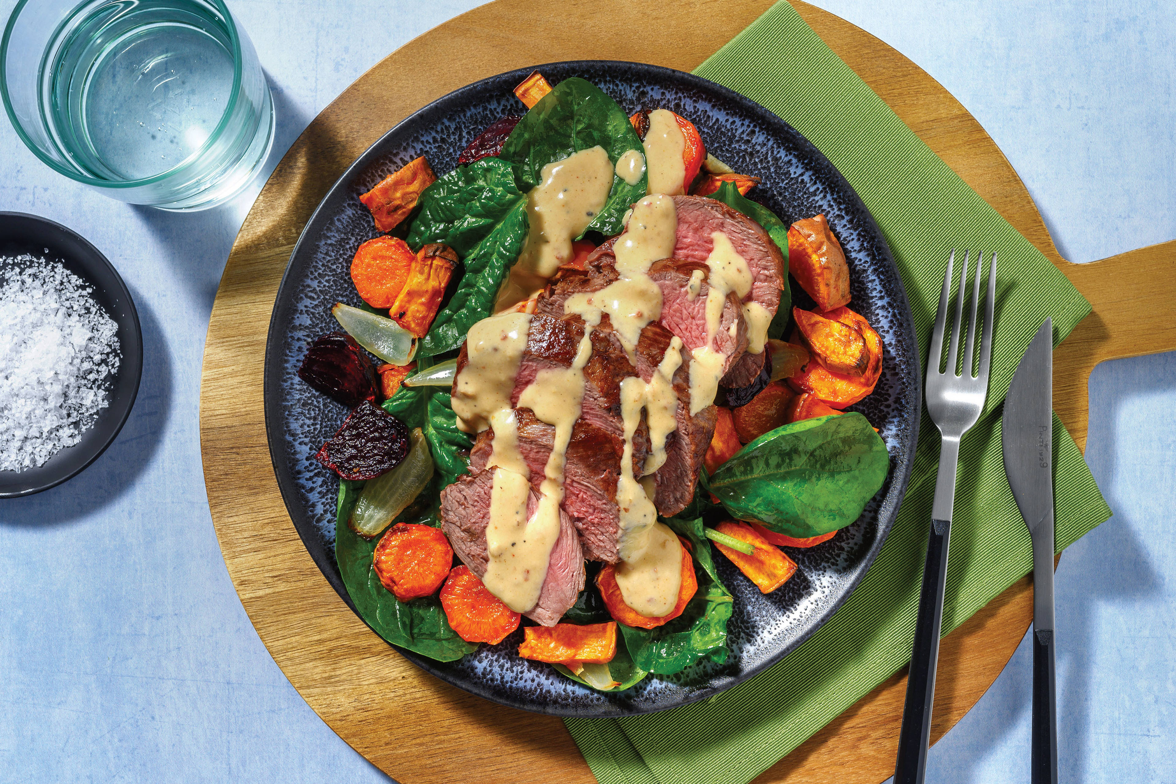 Lamb Rump & Mumbai Coconut Sauce