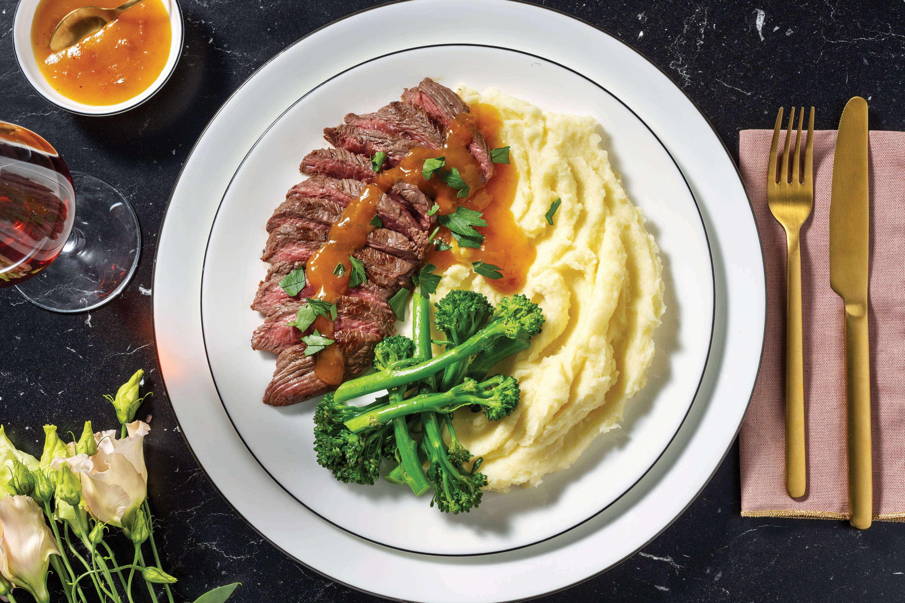 Sweet Orange-Glazed Lamb