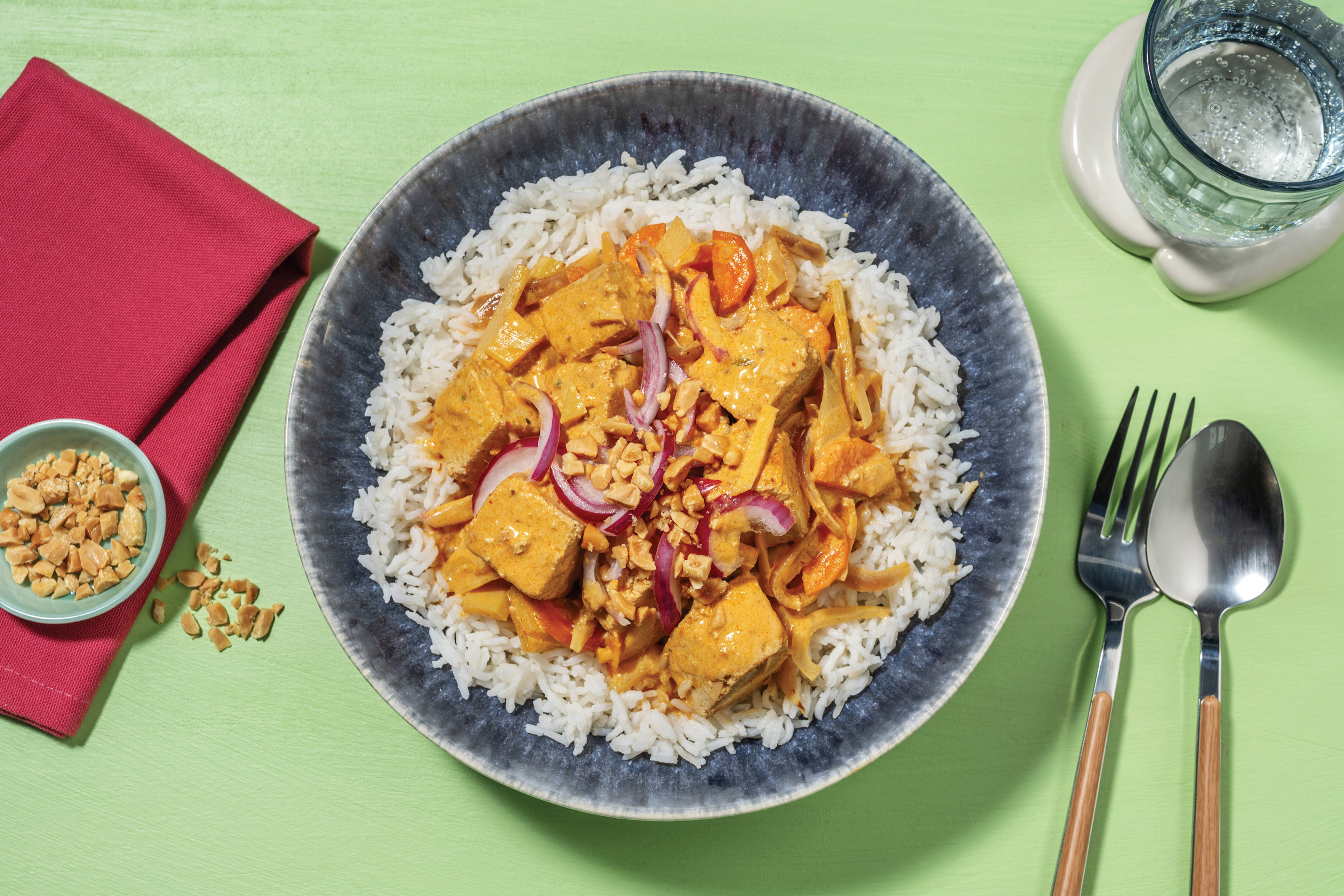 Thai-Style Chicken & Veggie Red Curry