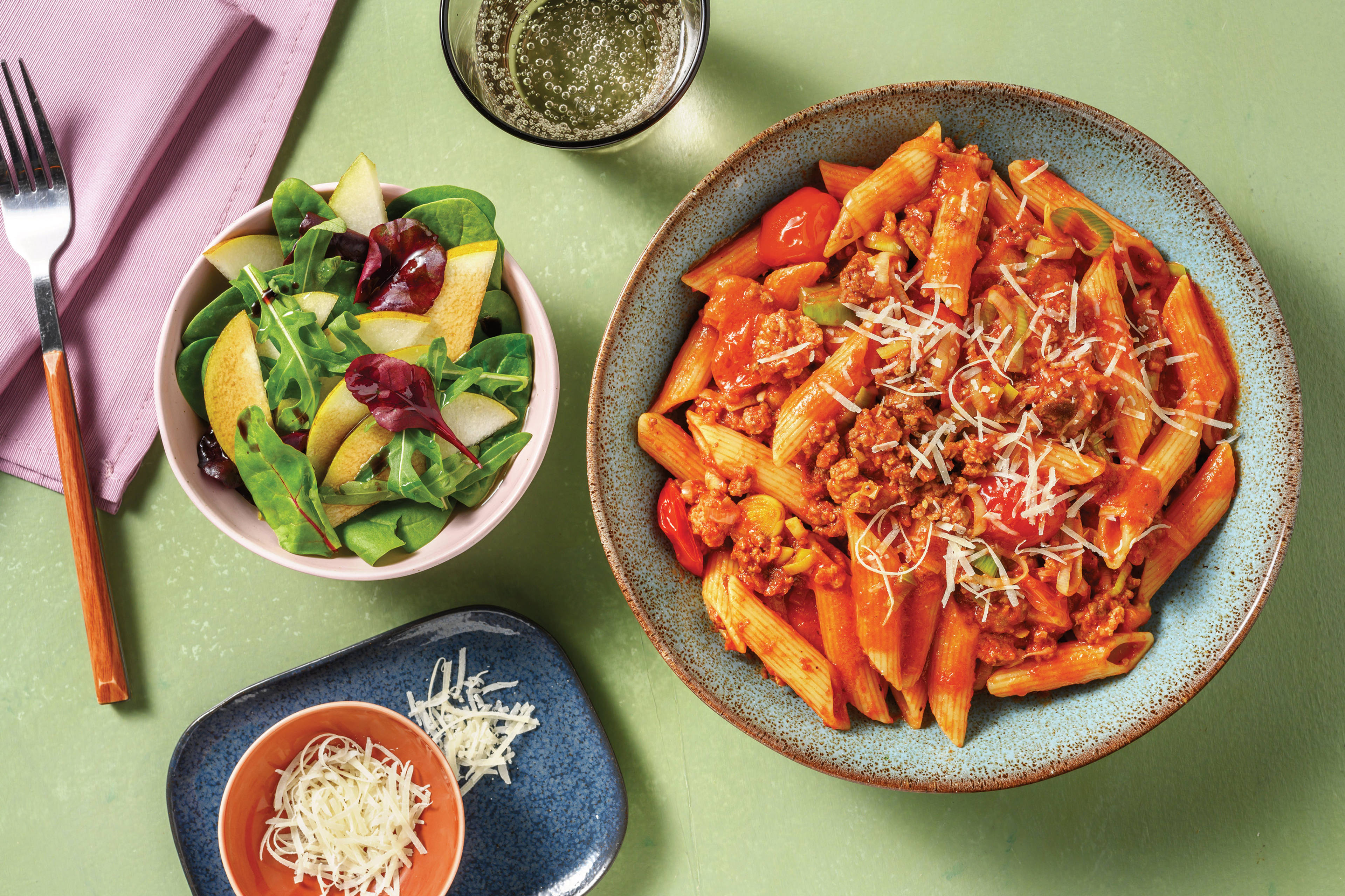 Easy Beef, Pork & Cherry Tomato Bolognese