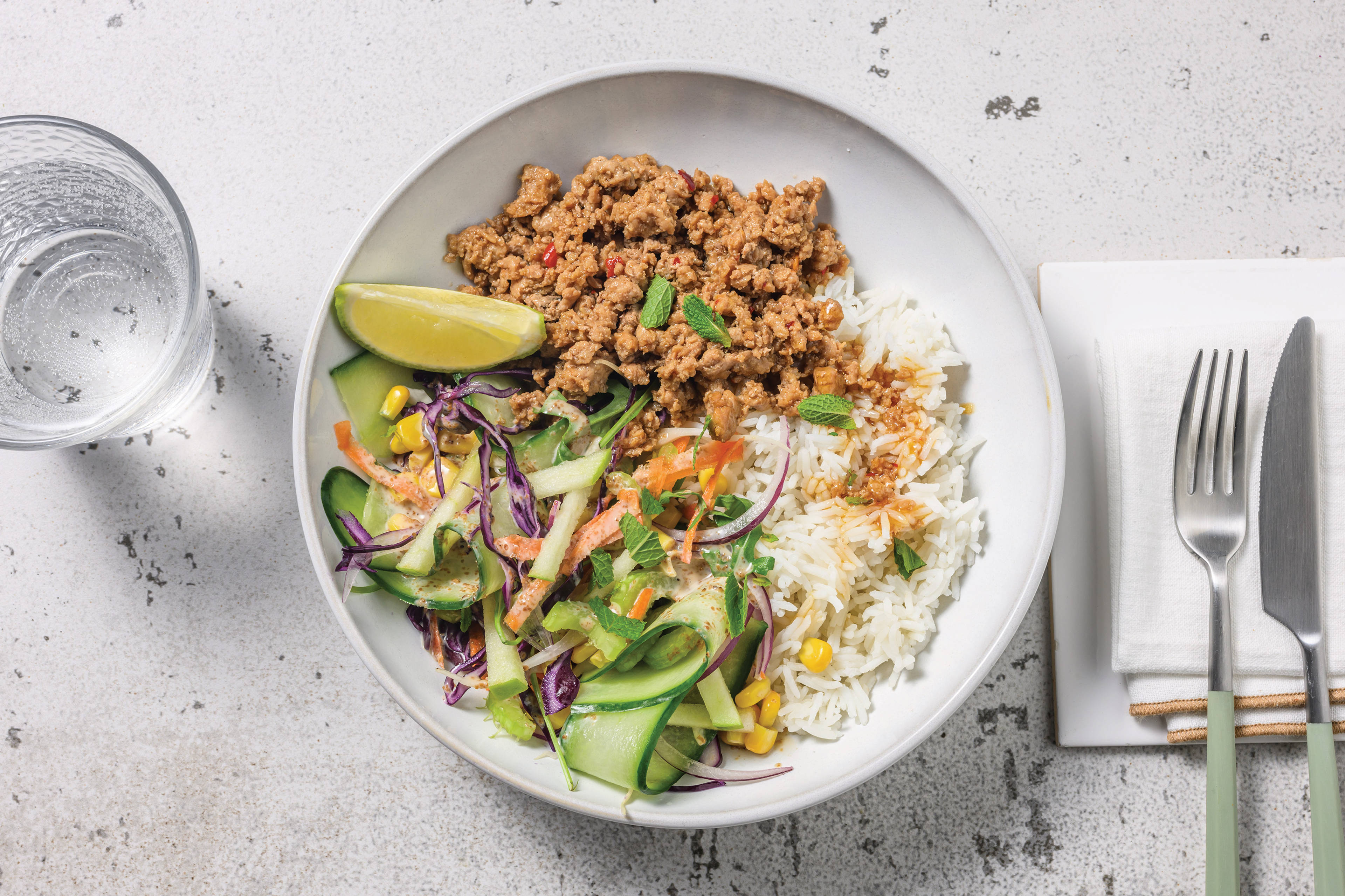 Easy Thai Ginger & Lemongrass Beef Larb