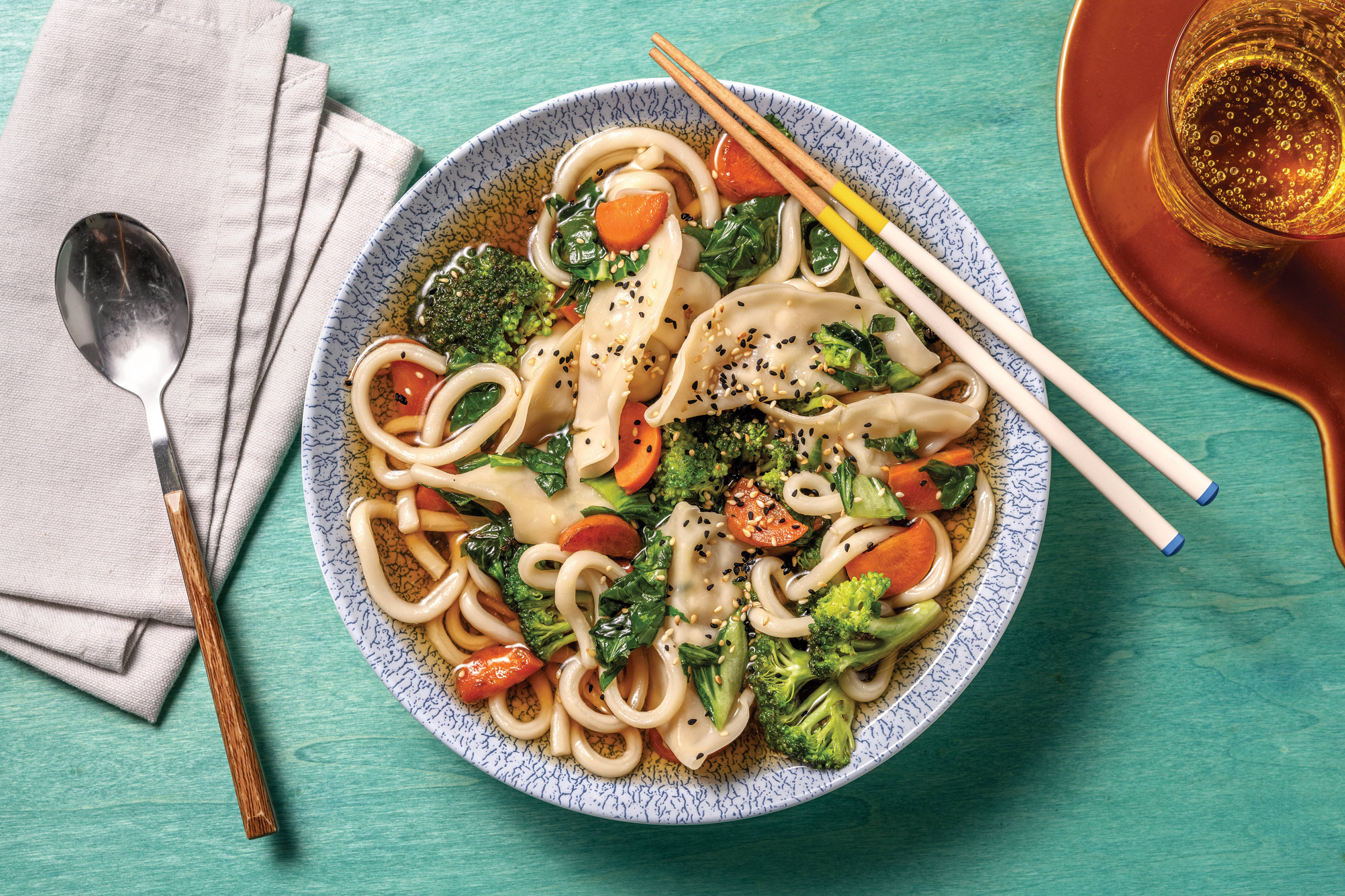 Prawn & Veggie Soup
