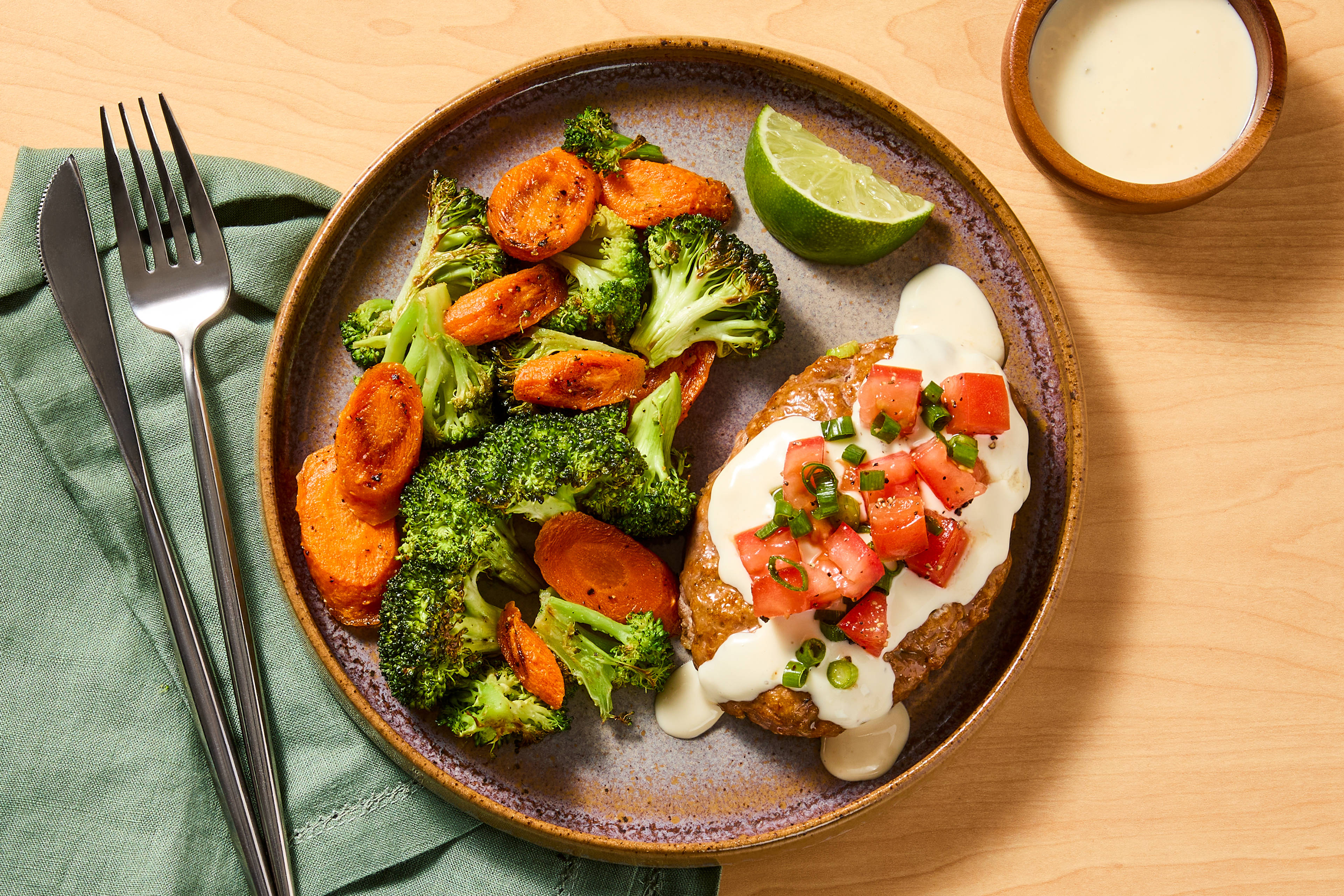 Tex-Mex Pork Meatloaves with Queso 