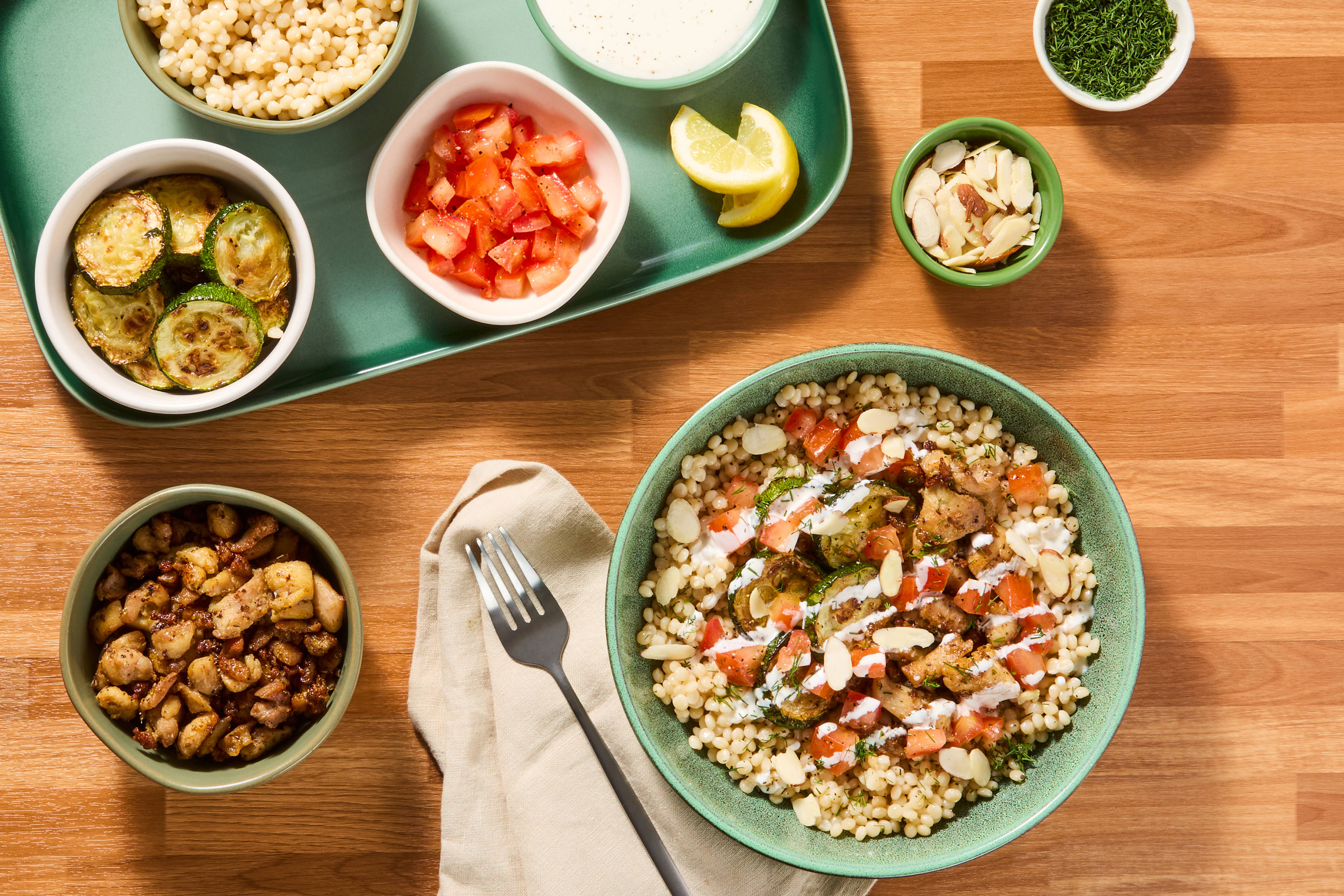 Mediterranean Chicken & Couscous Bar