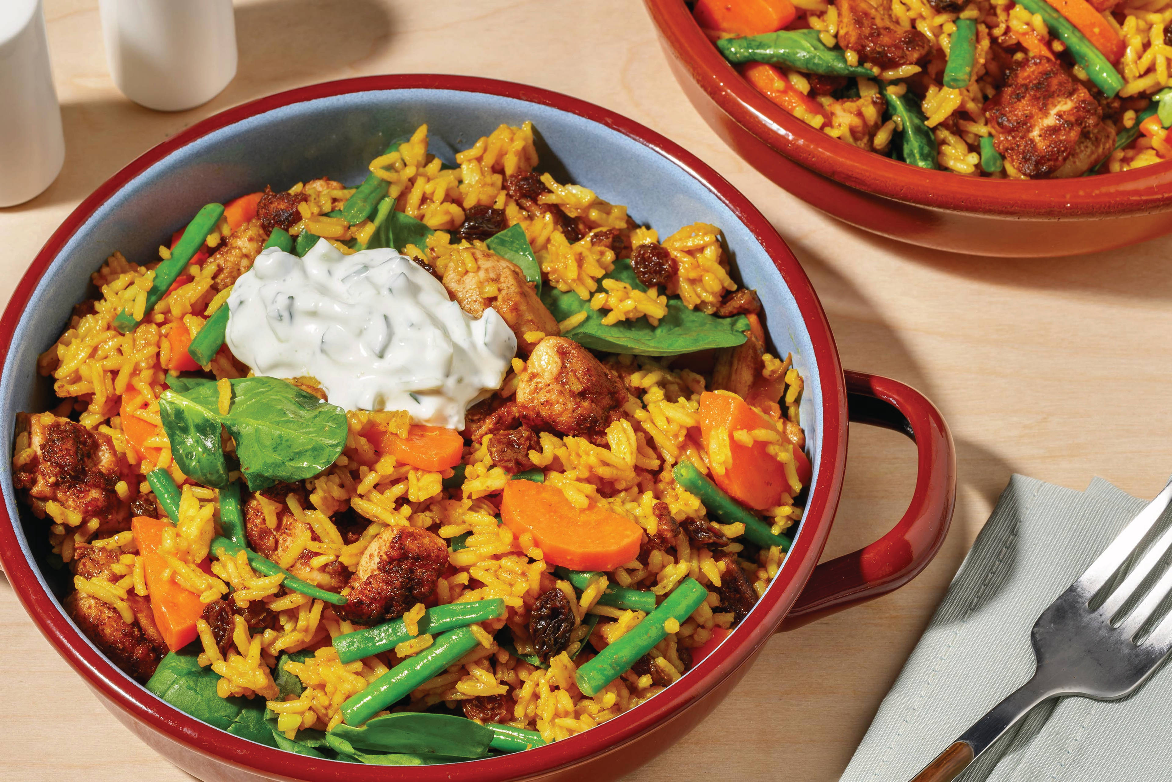 Double Spiced Chicken & Veggie Biryani