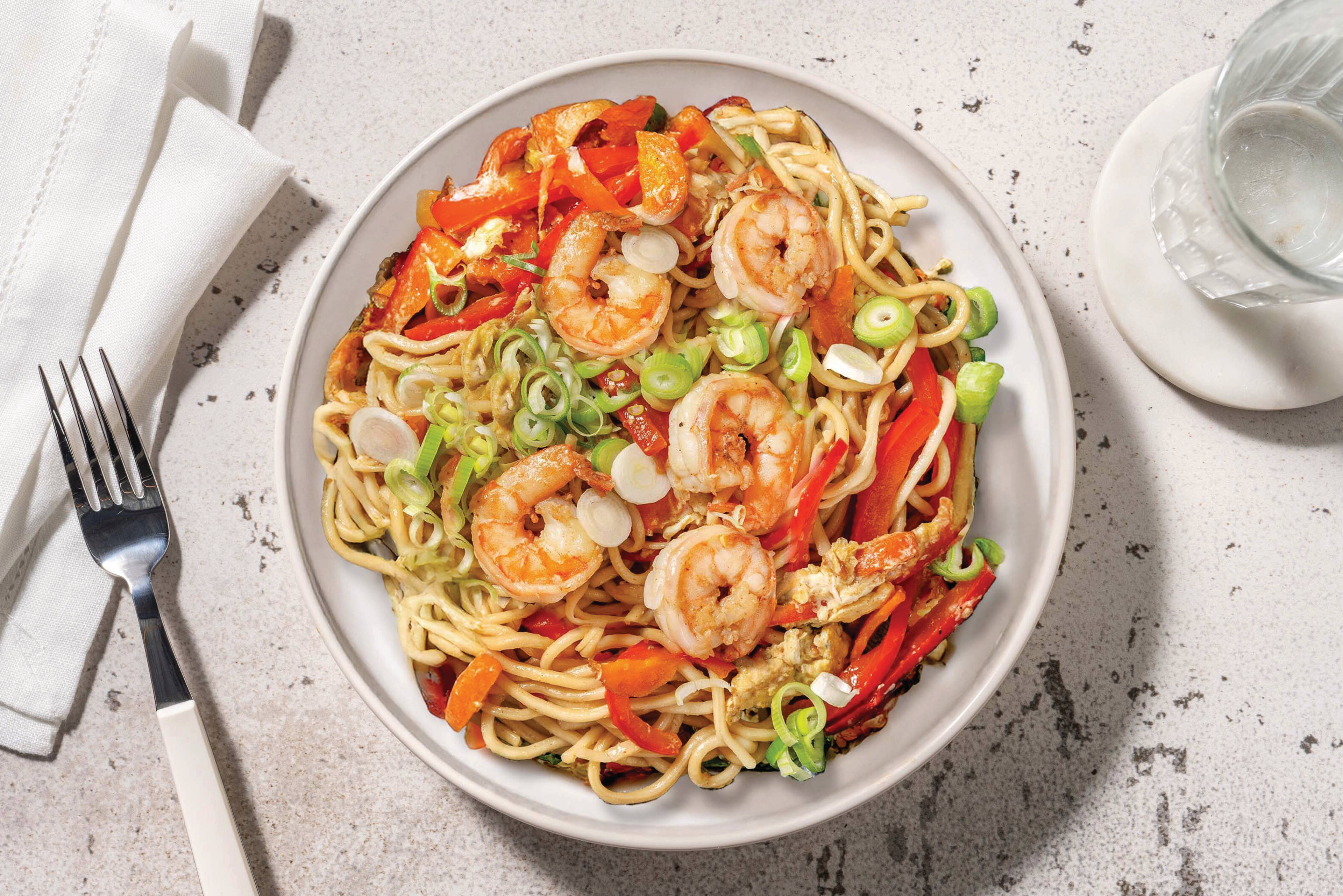 Prawn Singapore-Style Noodles