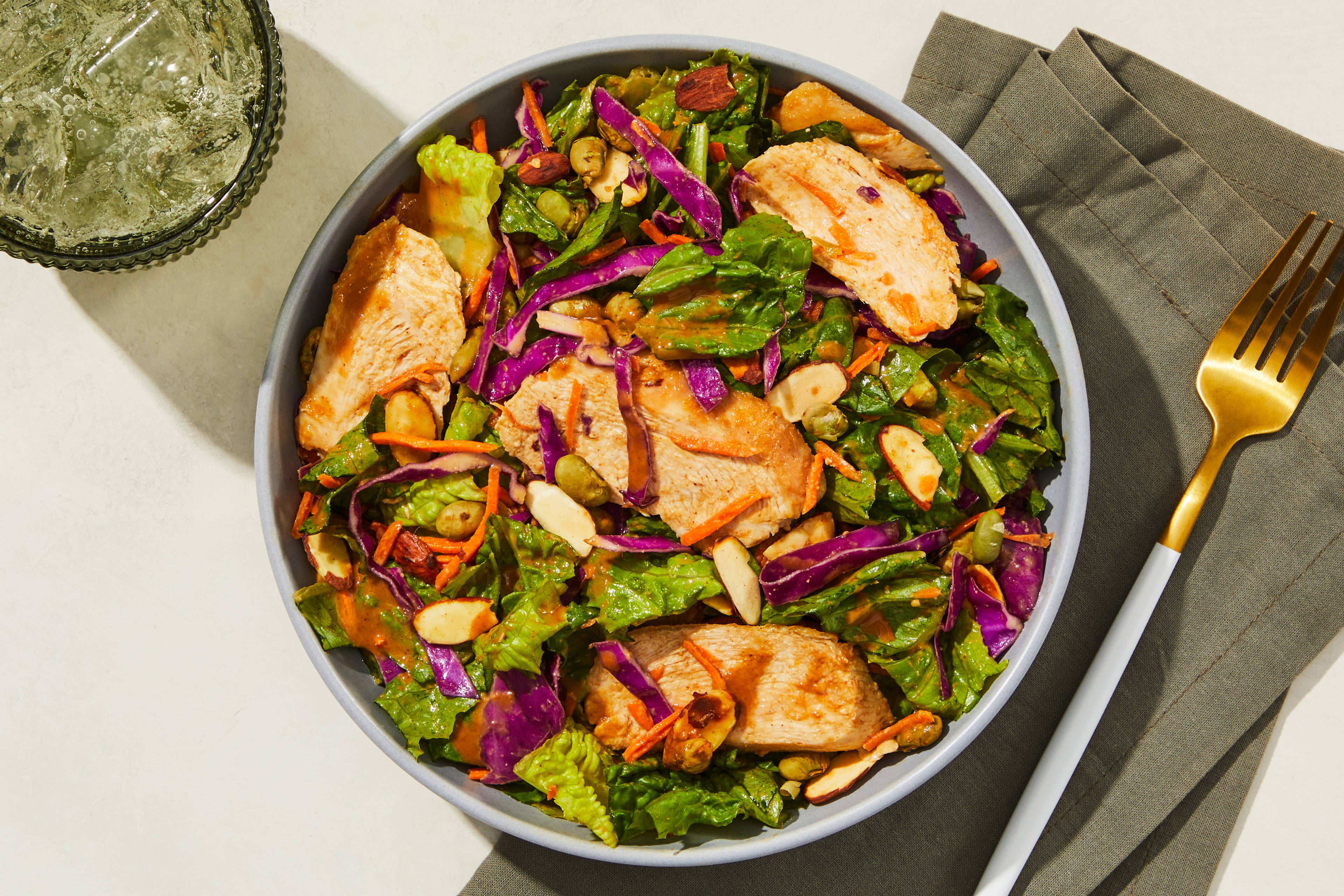 Thai Peanut Chicken Salad