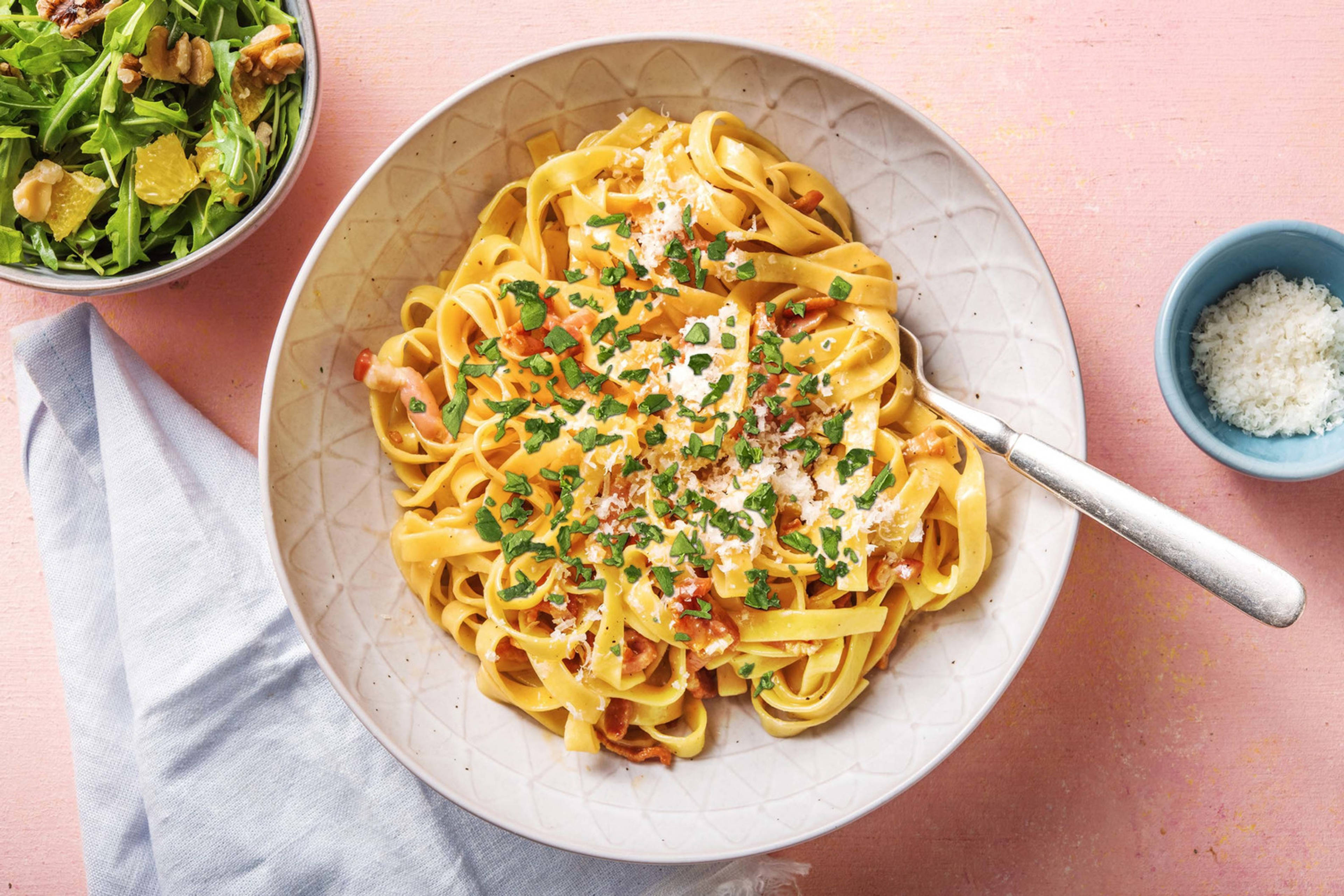 Pasta carbonara