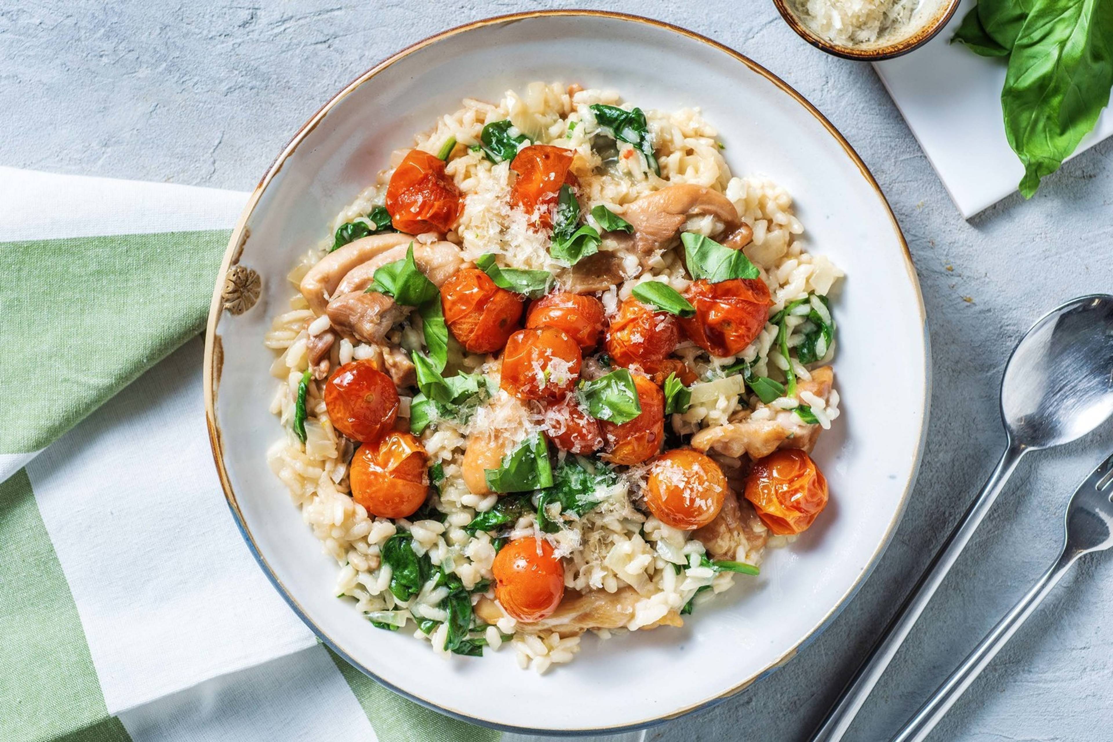 Kycklingrisotto