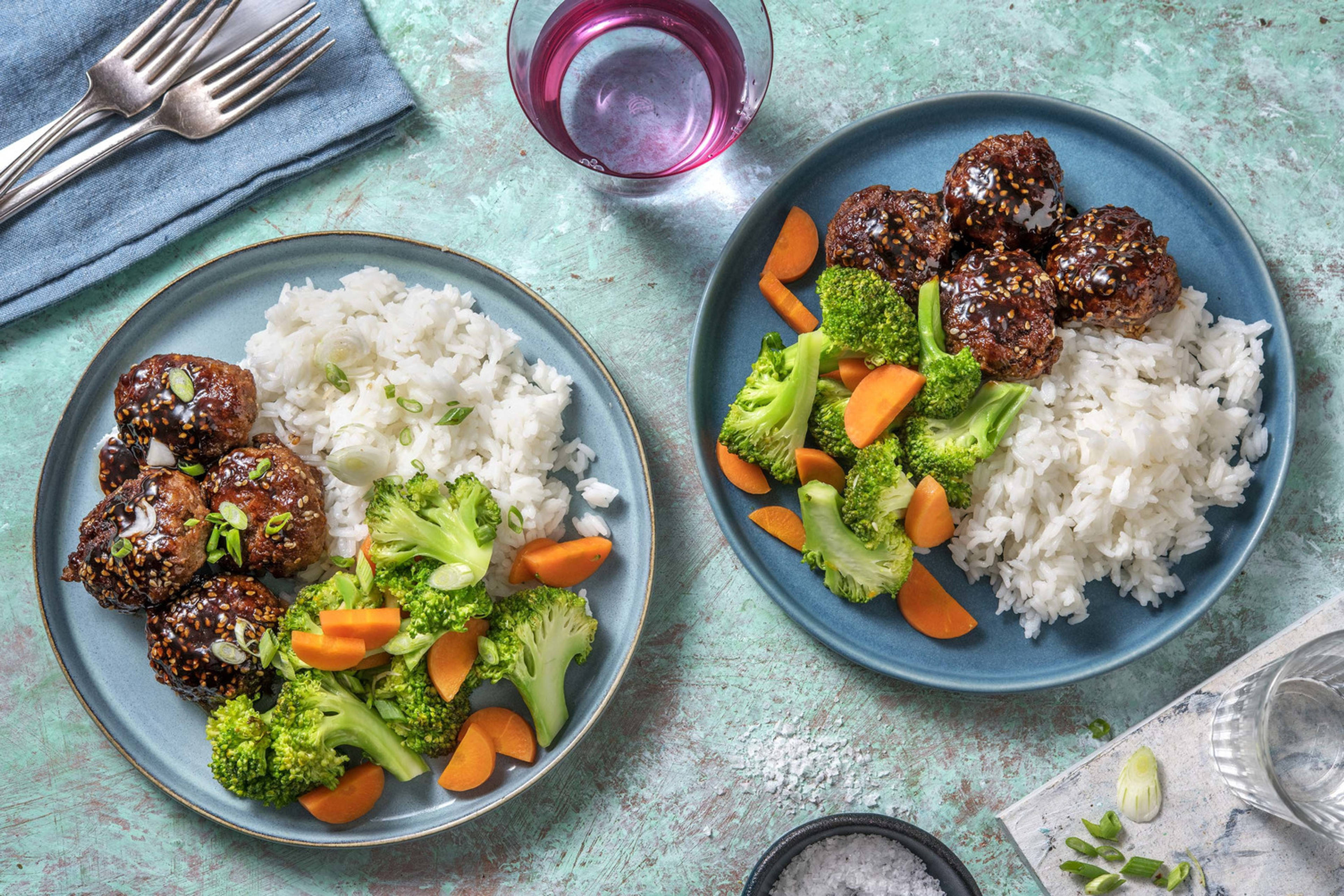 Asiatiske hoisin-rissoles