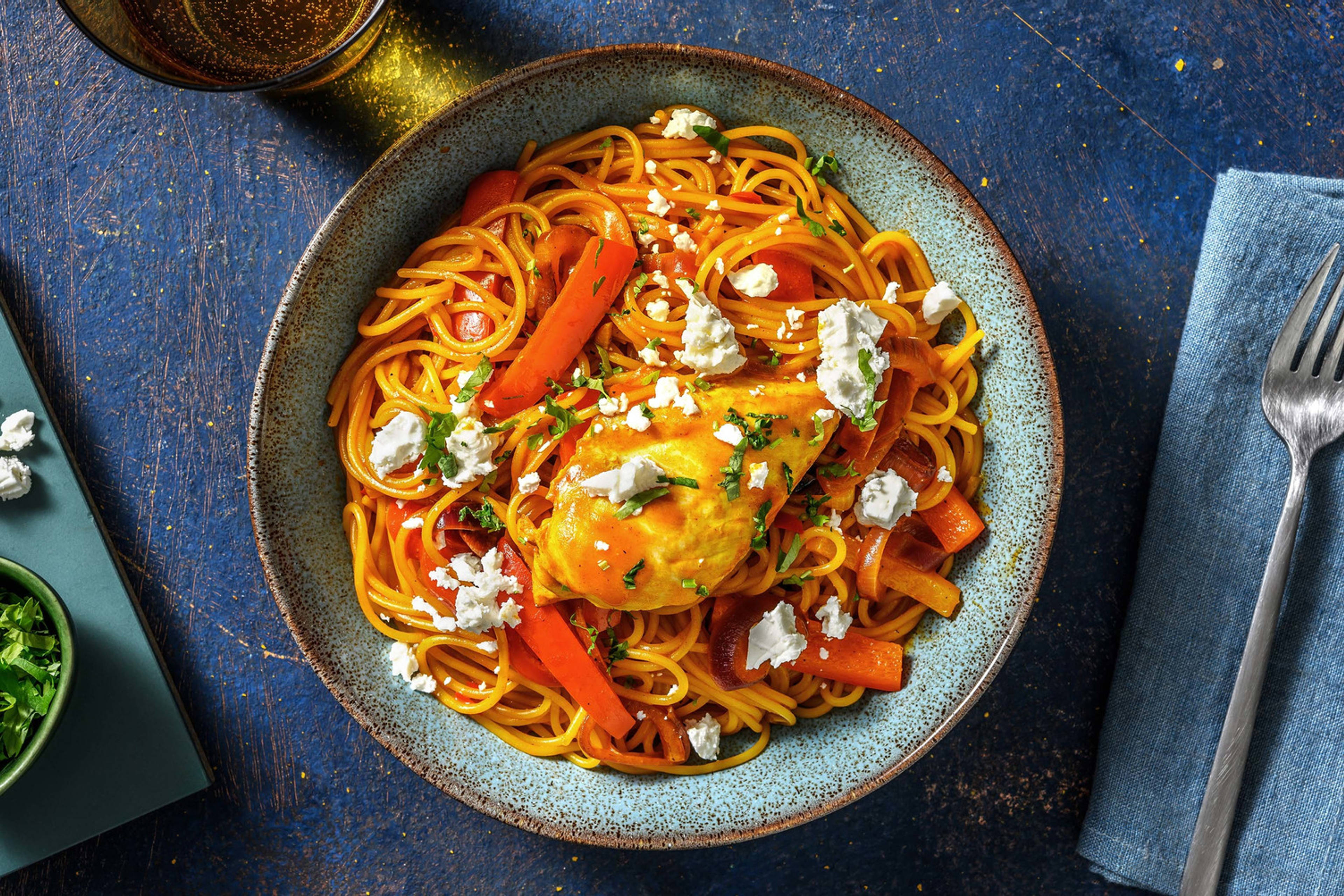 Poulet à l'amazonienne poivron & paprika fumé