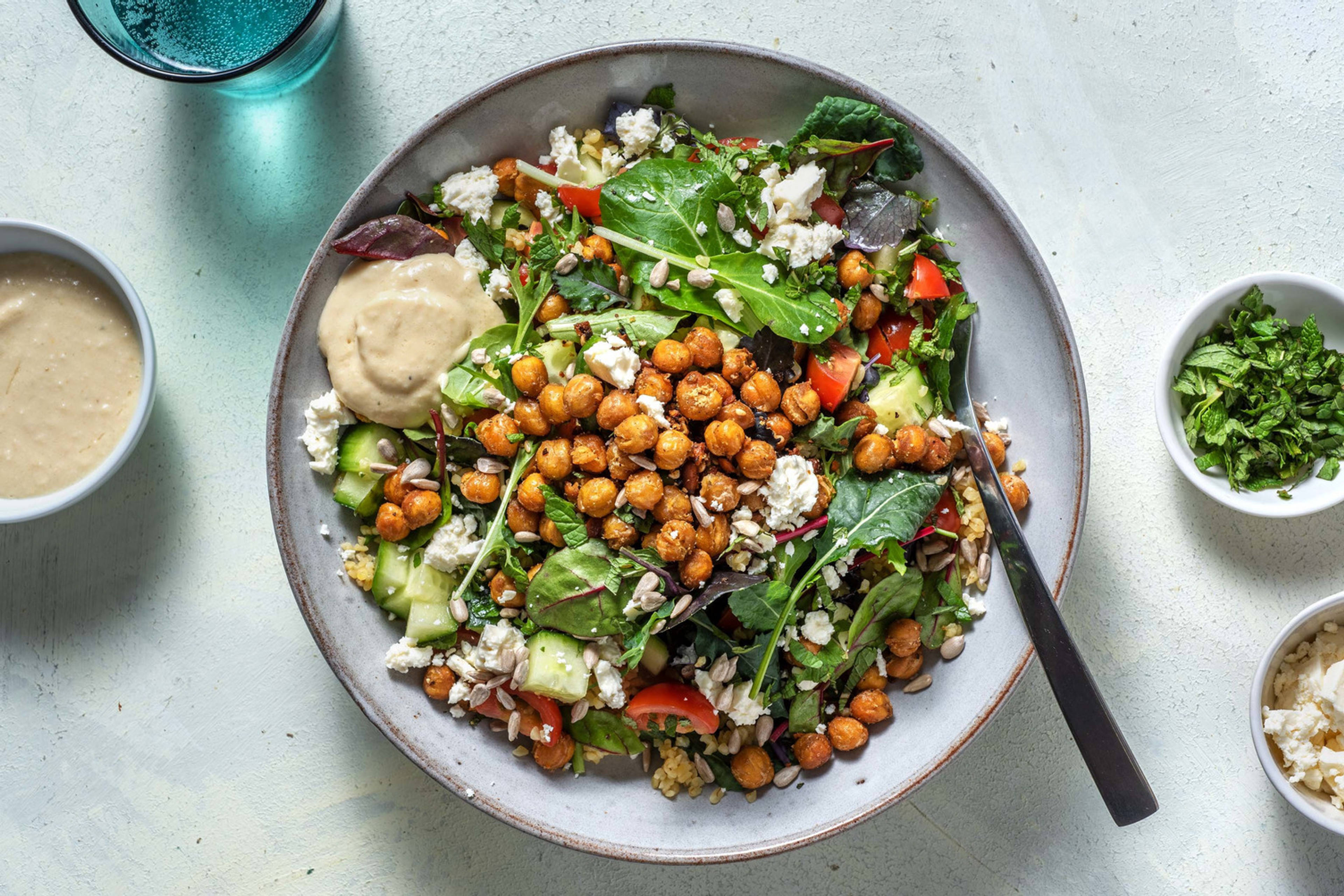 Kikærtesalat 