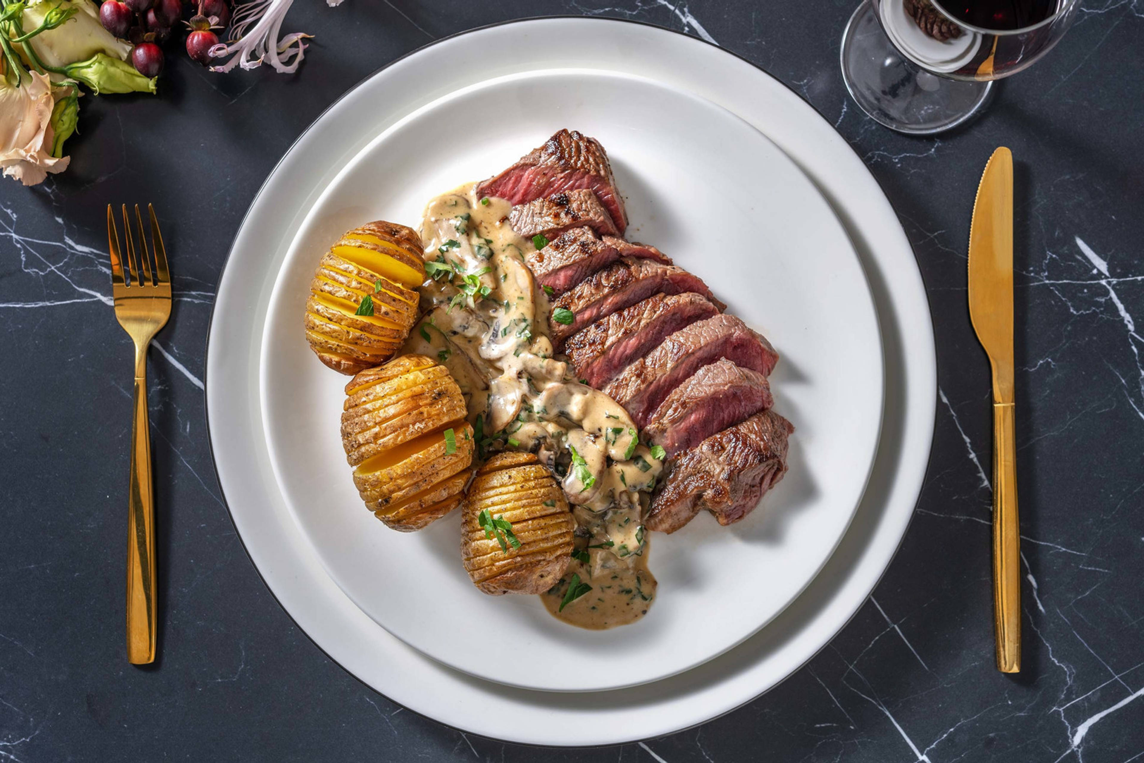 Striploin steak
