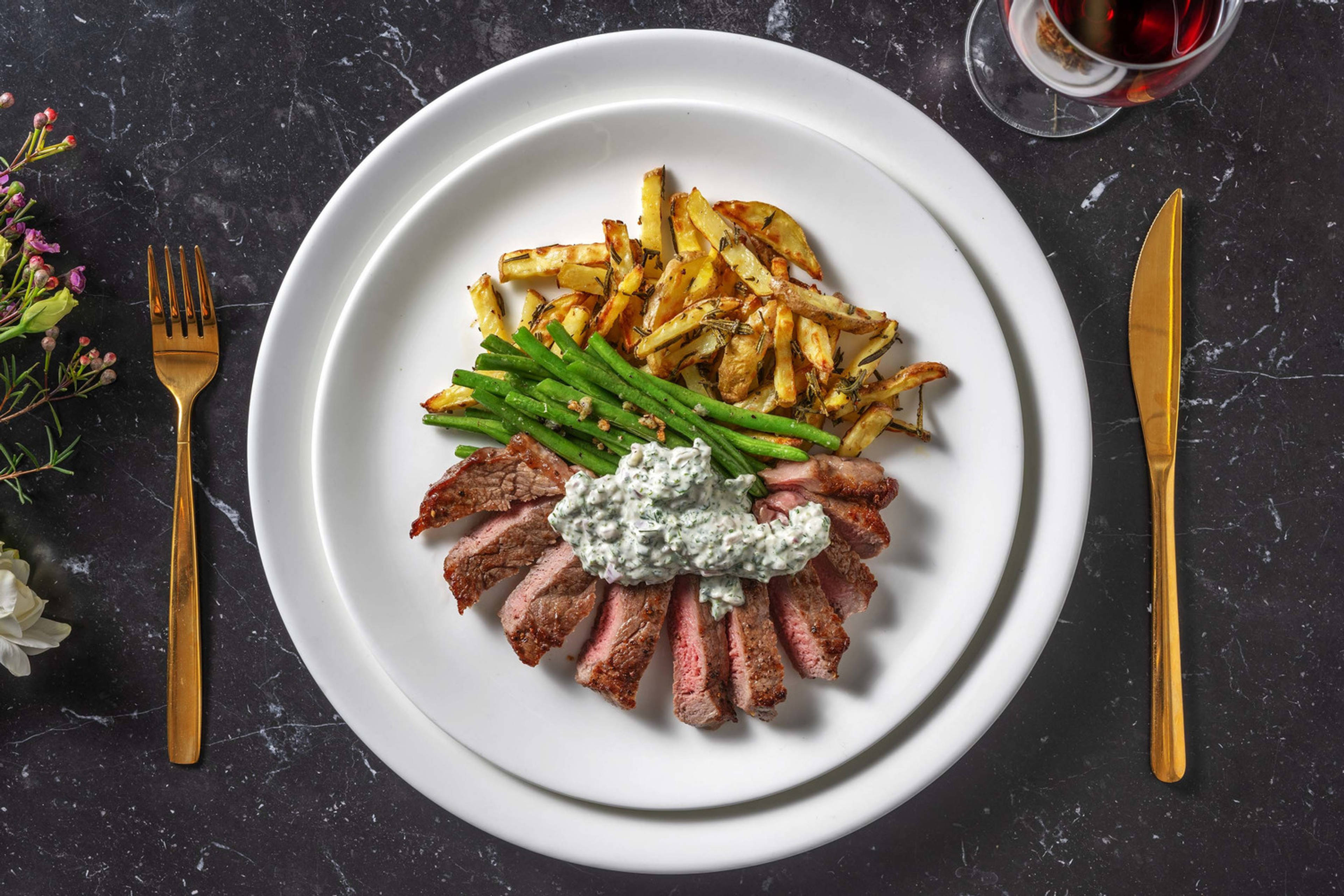 Striploin steak