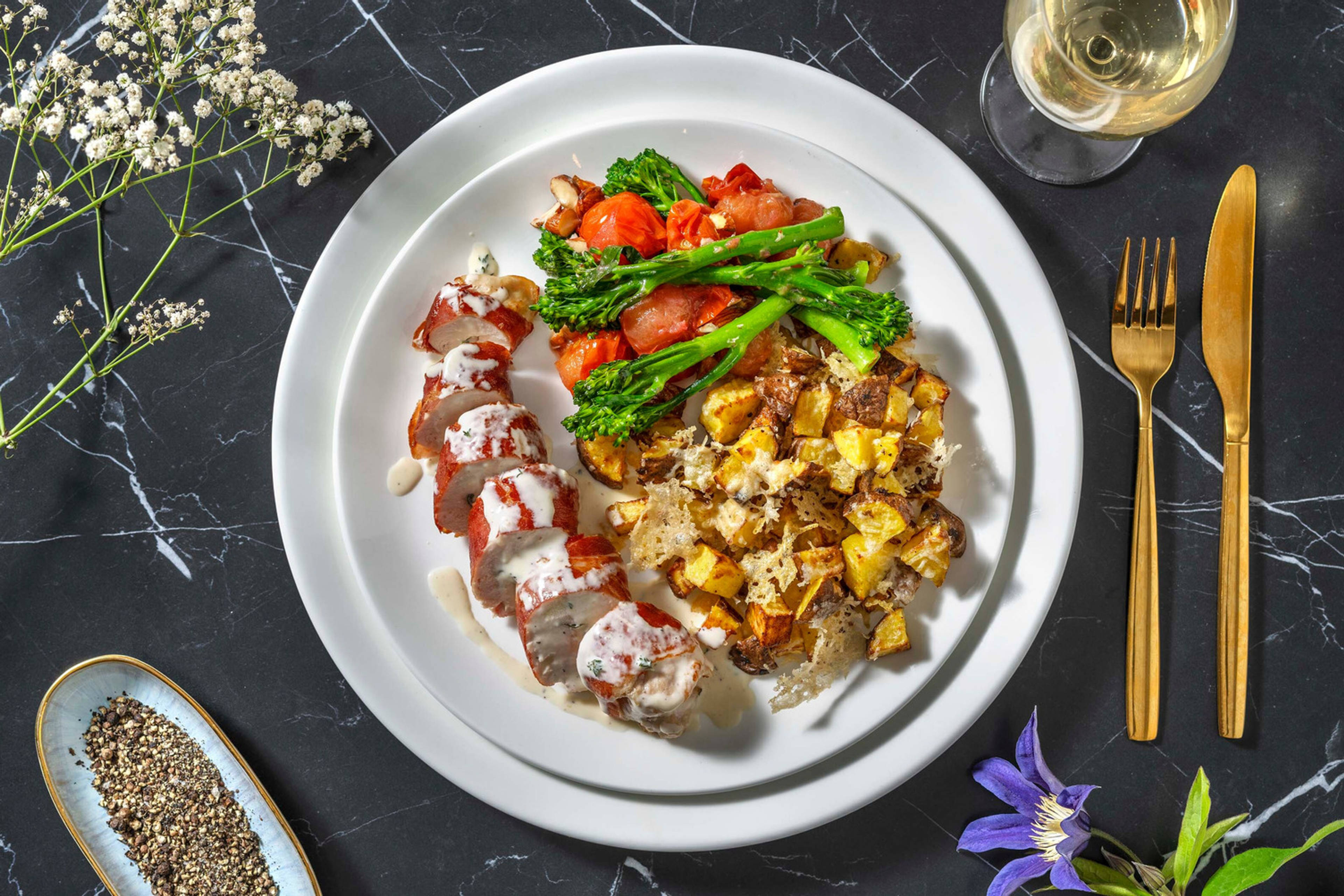 Kyllingesaltimbocca 