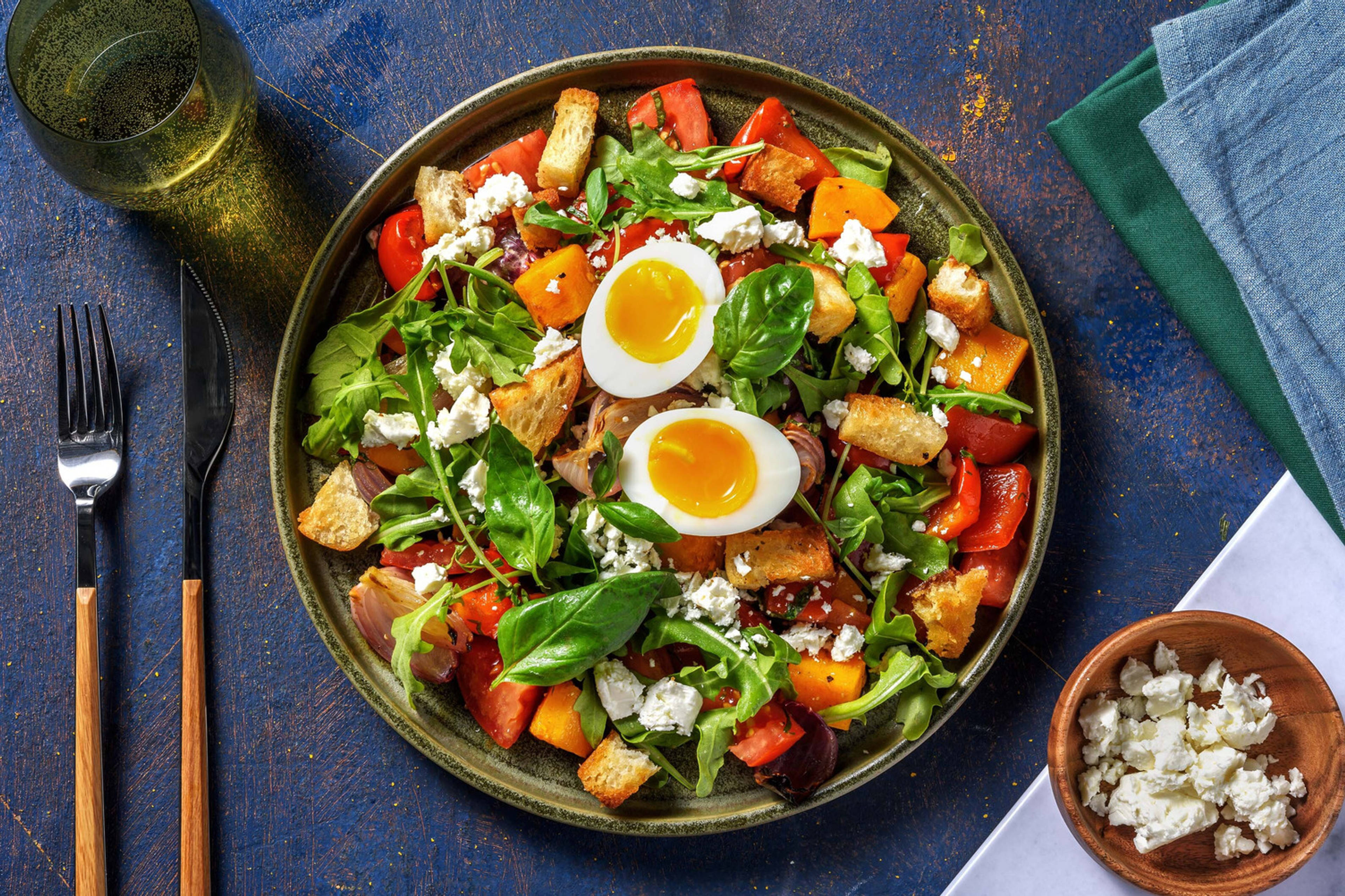 Panzanella salad