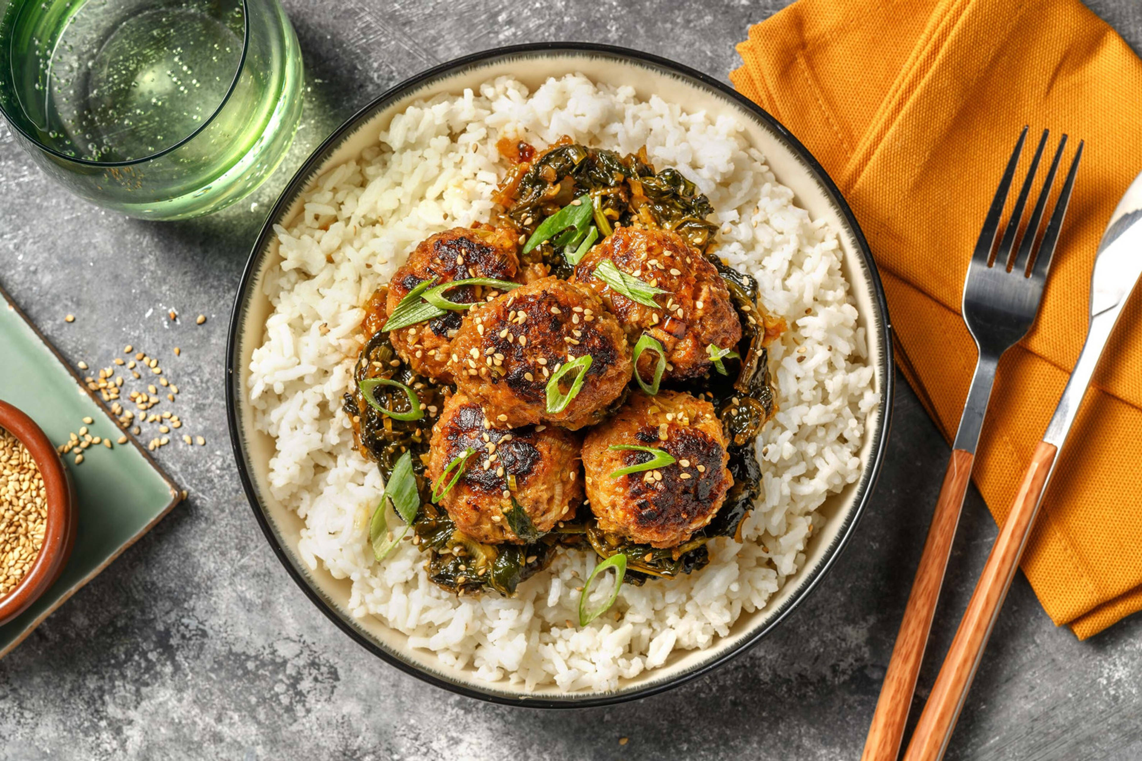 Polpette di carne con twist asiatico