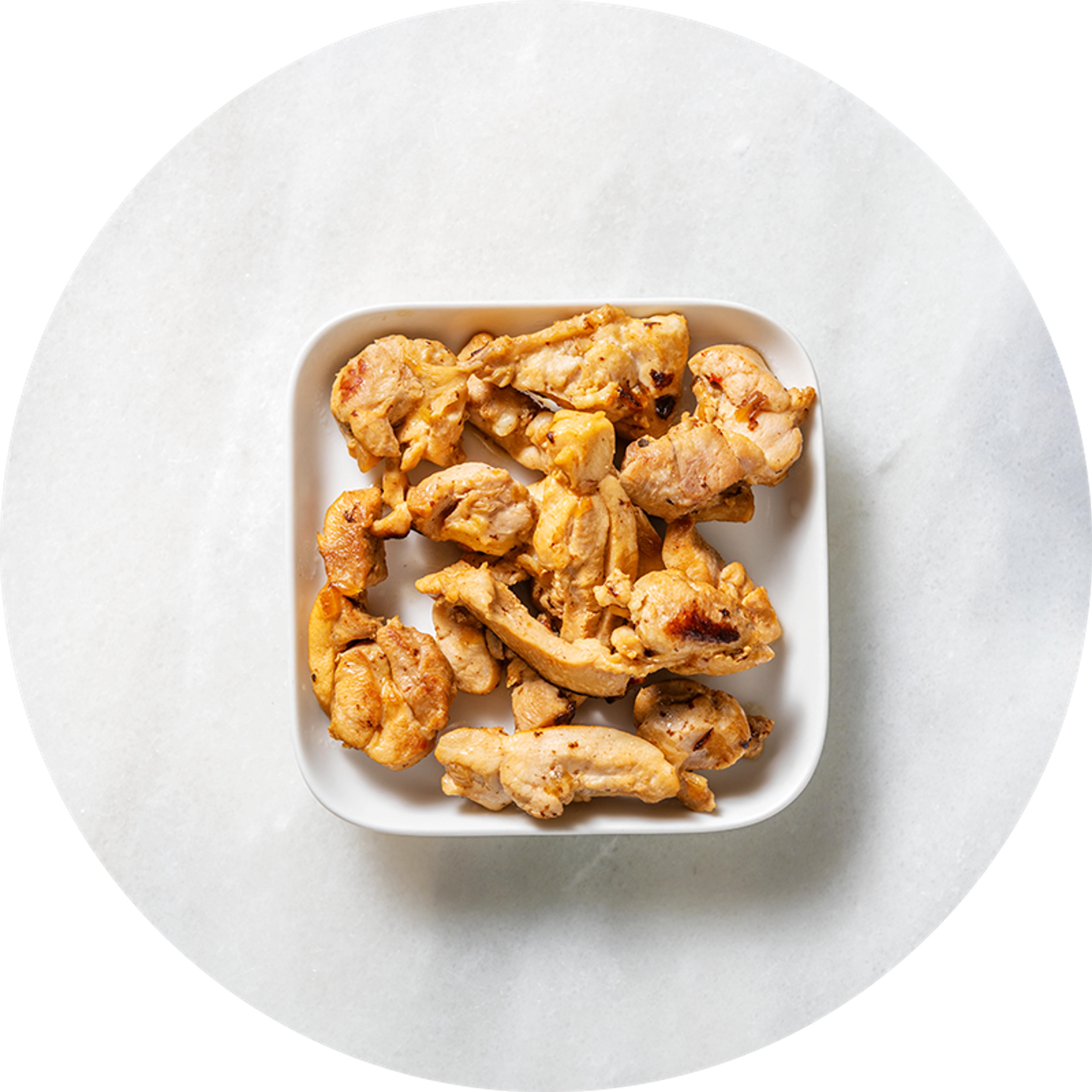 Émincés de cuisse de poulet en extra