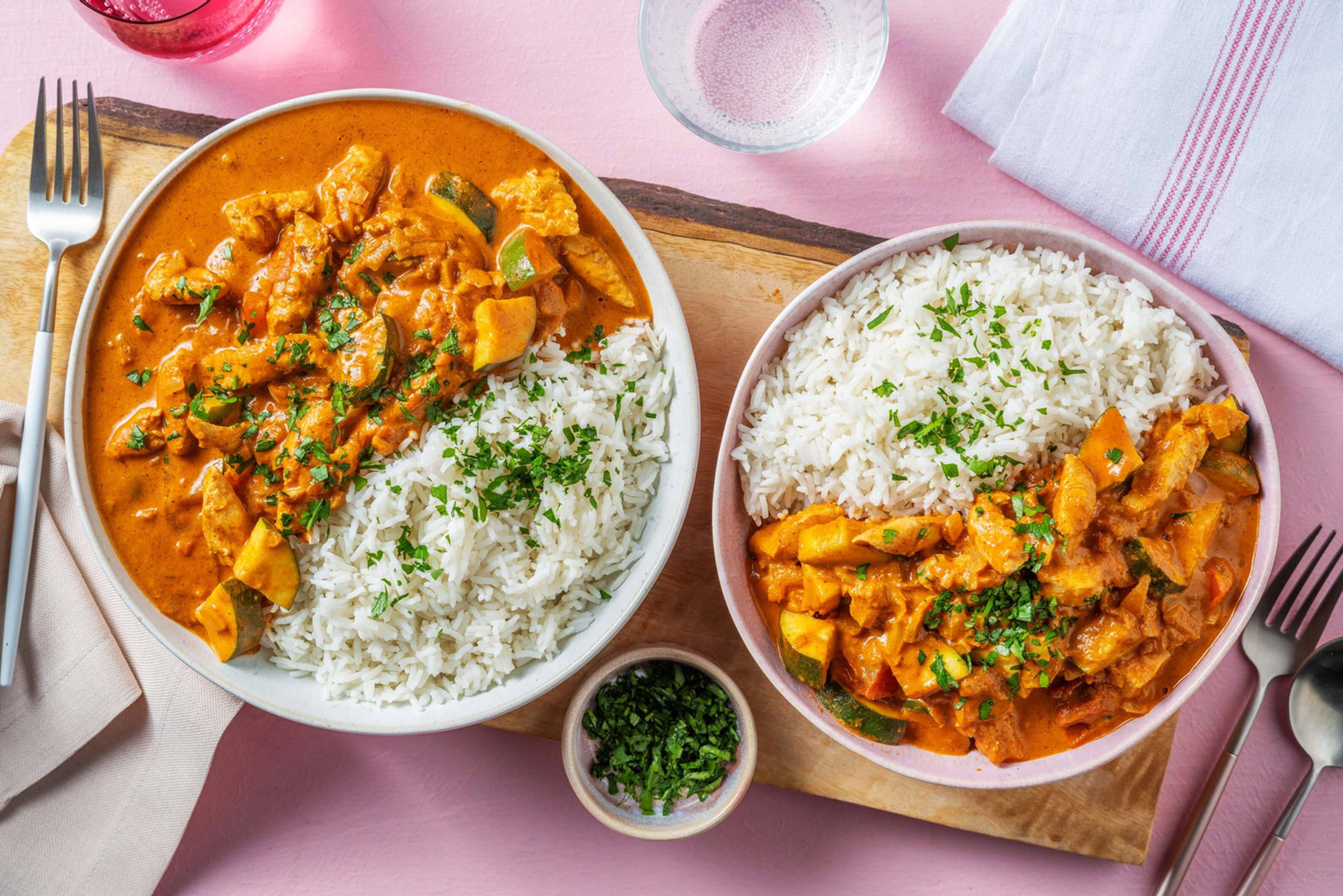 Snabb kycklingstroganoff