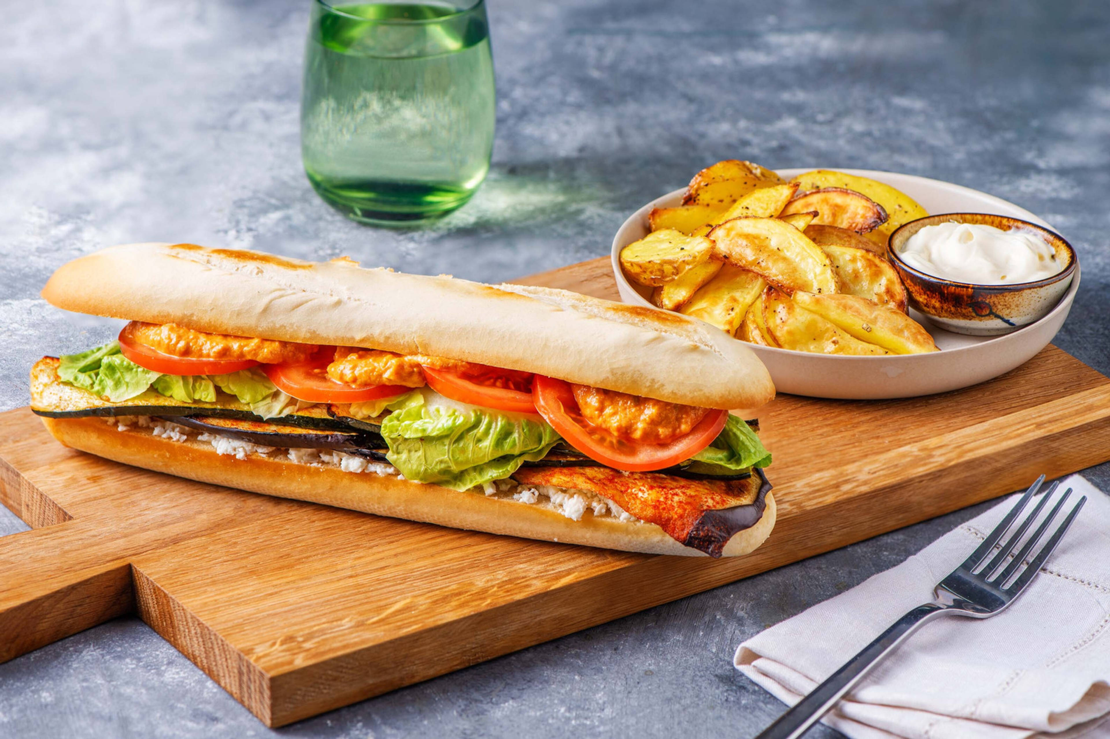 Vegetarisk sandwich