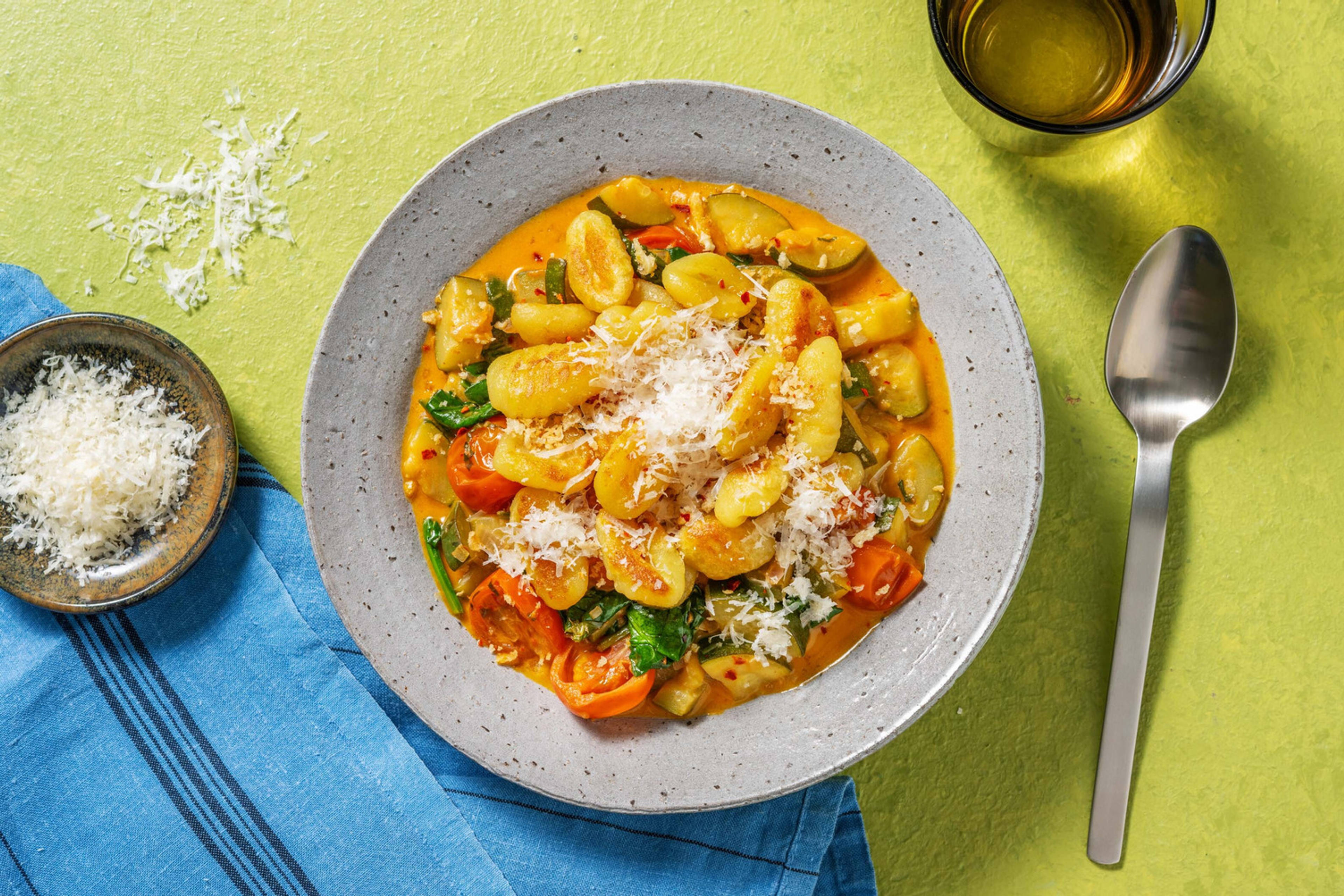 Sprødstegt gnocchi