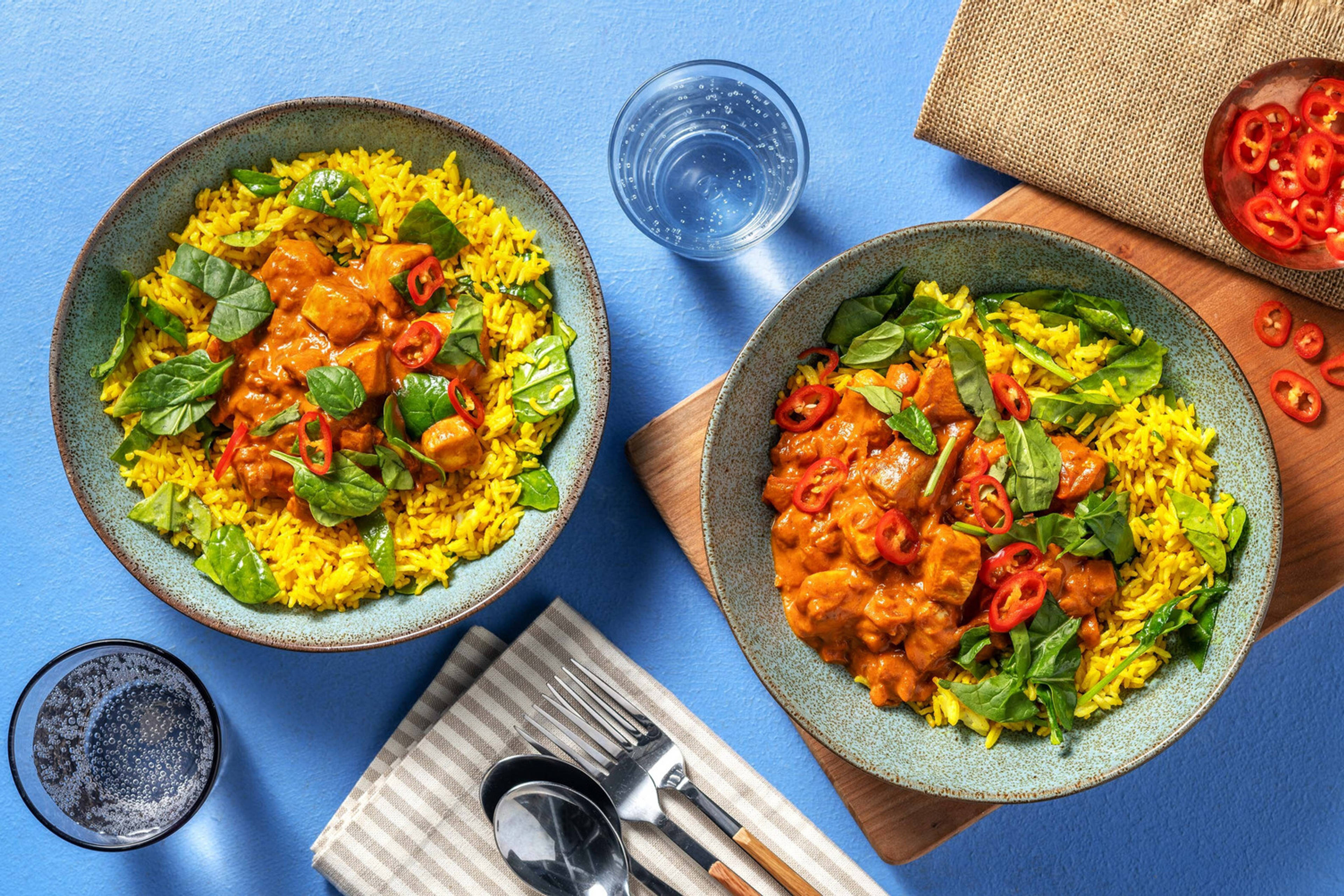 Indisk Butter Chicken