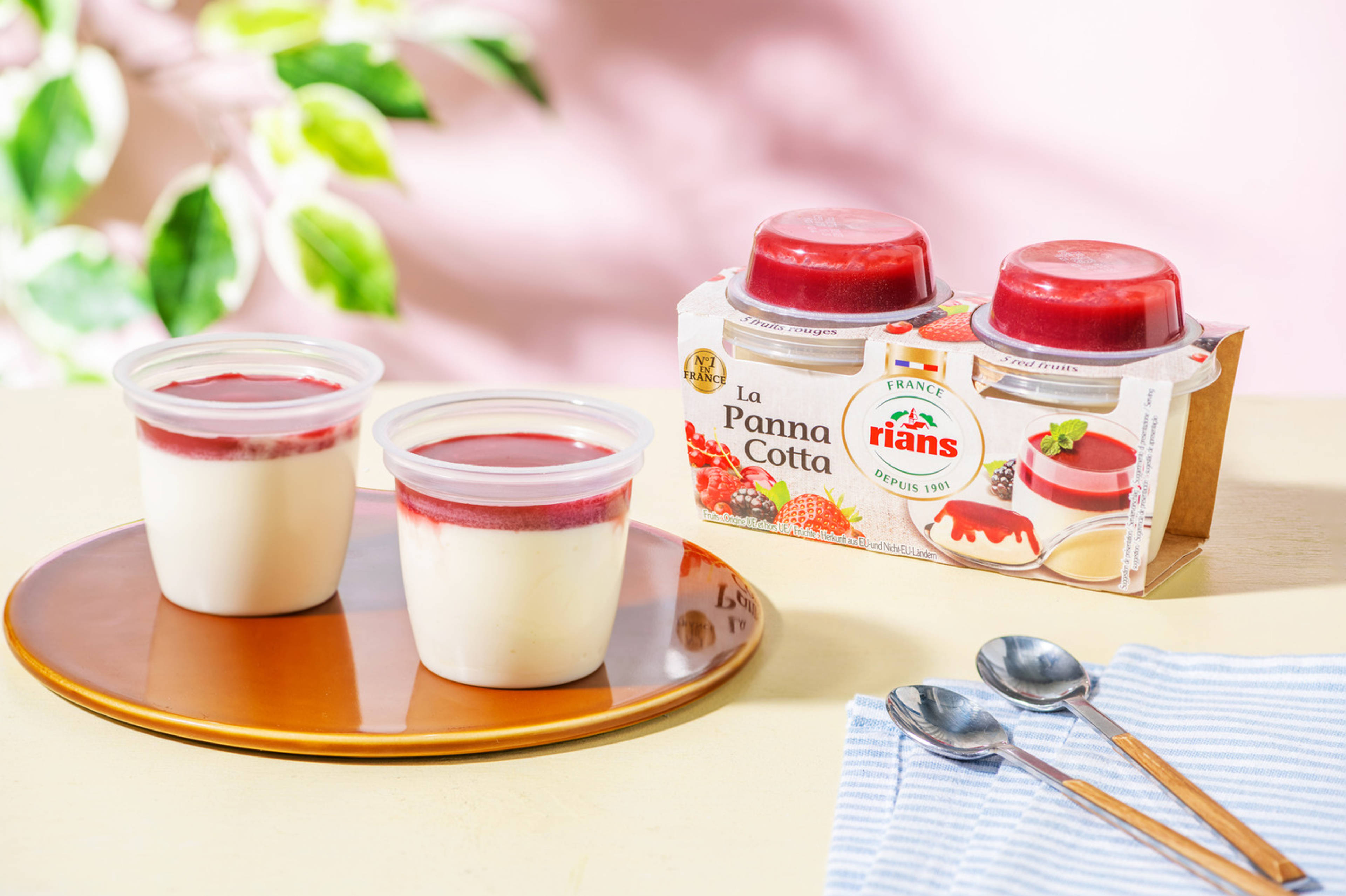Rians Panna Cotta "Red Fruits''