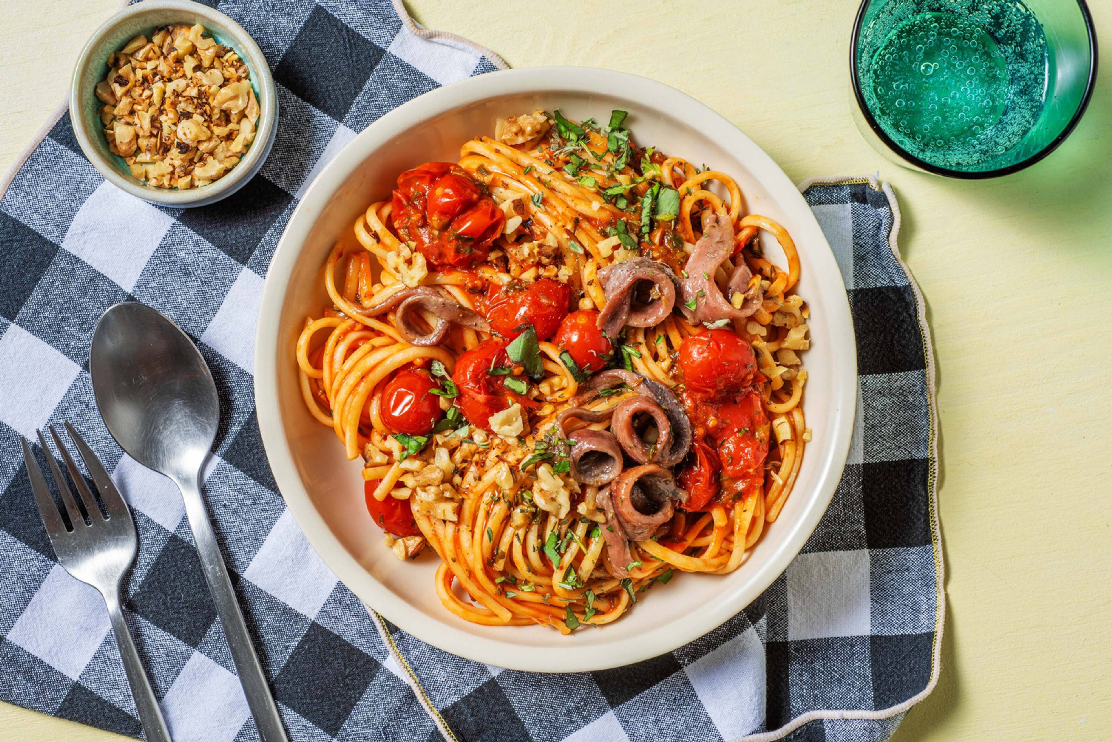 Spaghettoni aromatici dell'isola d'Elba