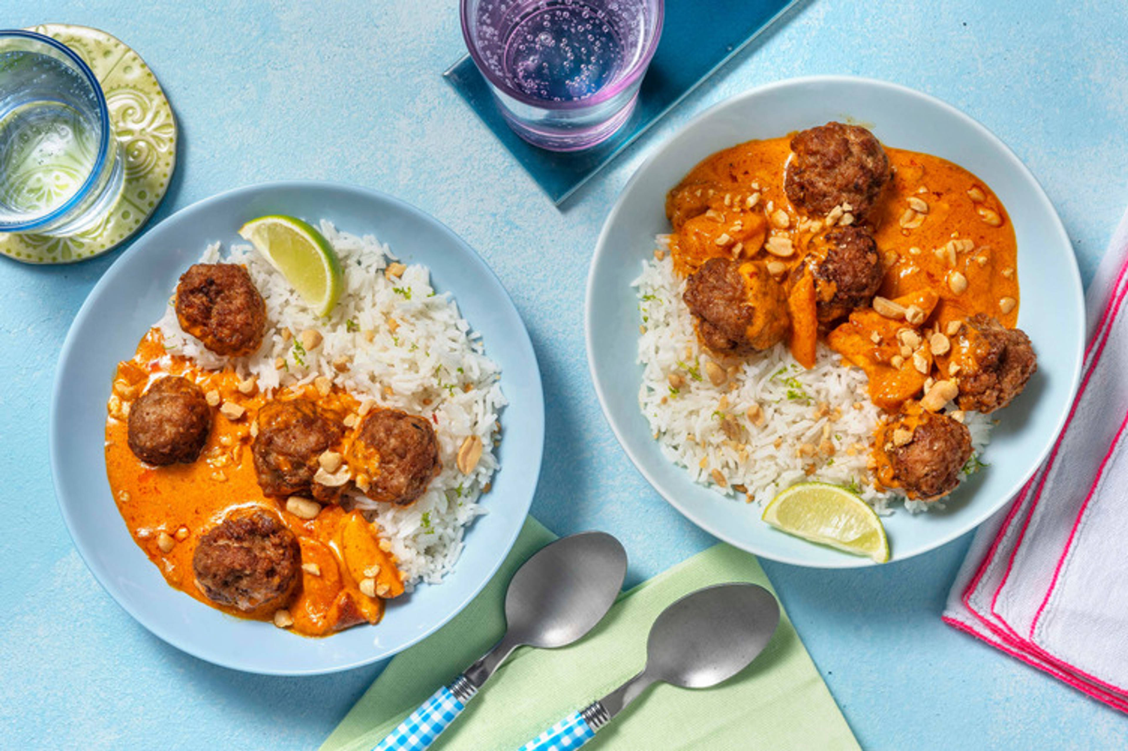 Pork Meatball Massaman Curry